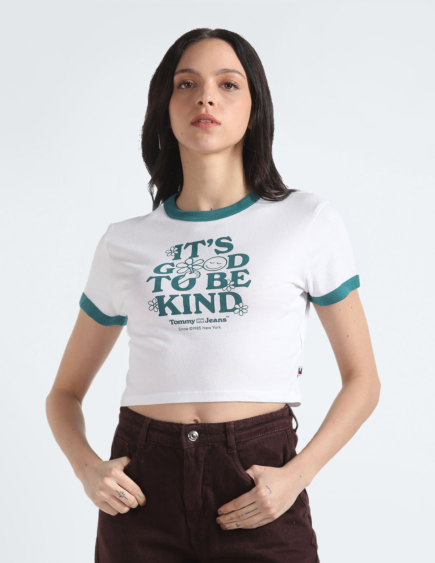 Tommy Hilfiger Sustainable Cropped T-Shirt