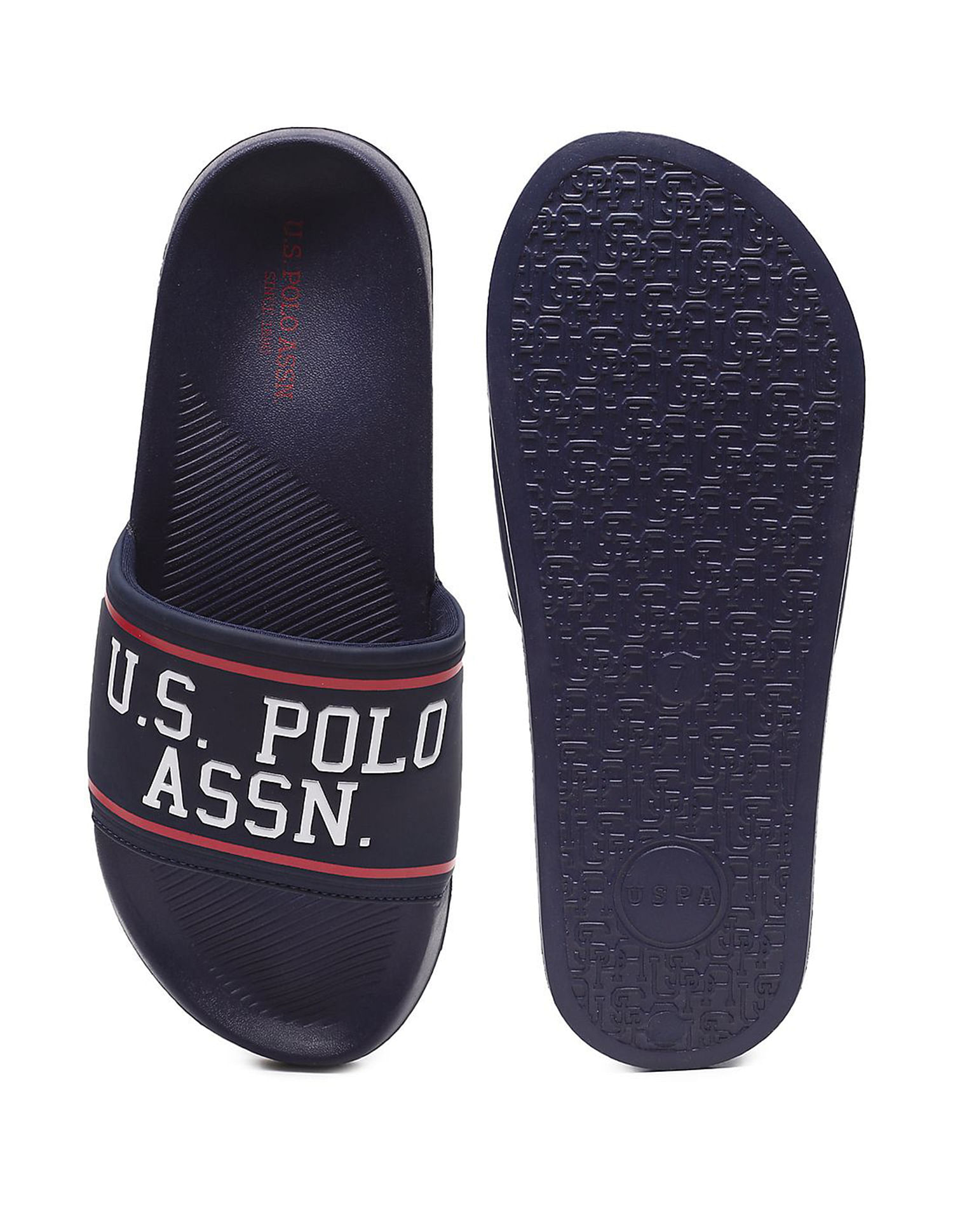 U.S. Polo Assn. Debossed Logo Torres 4.0 Slides