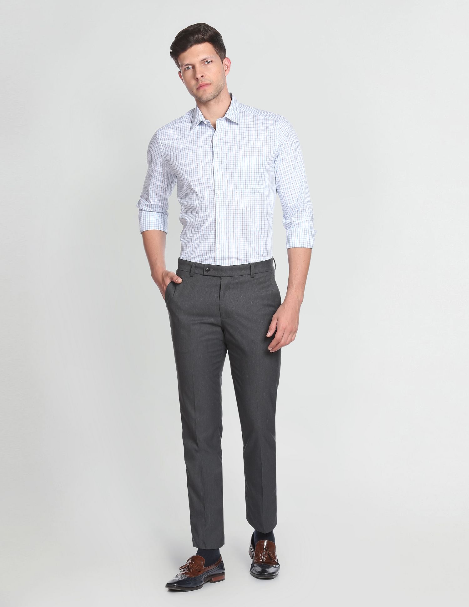 Arrow Gun Club Check Cotton Shirt