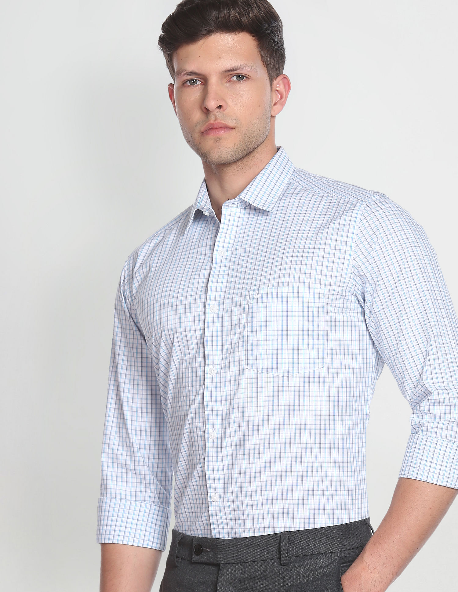 Arrow Gun Club Check Cotton Shirt