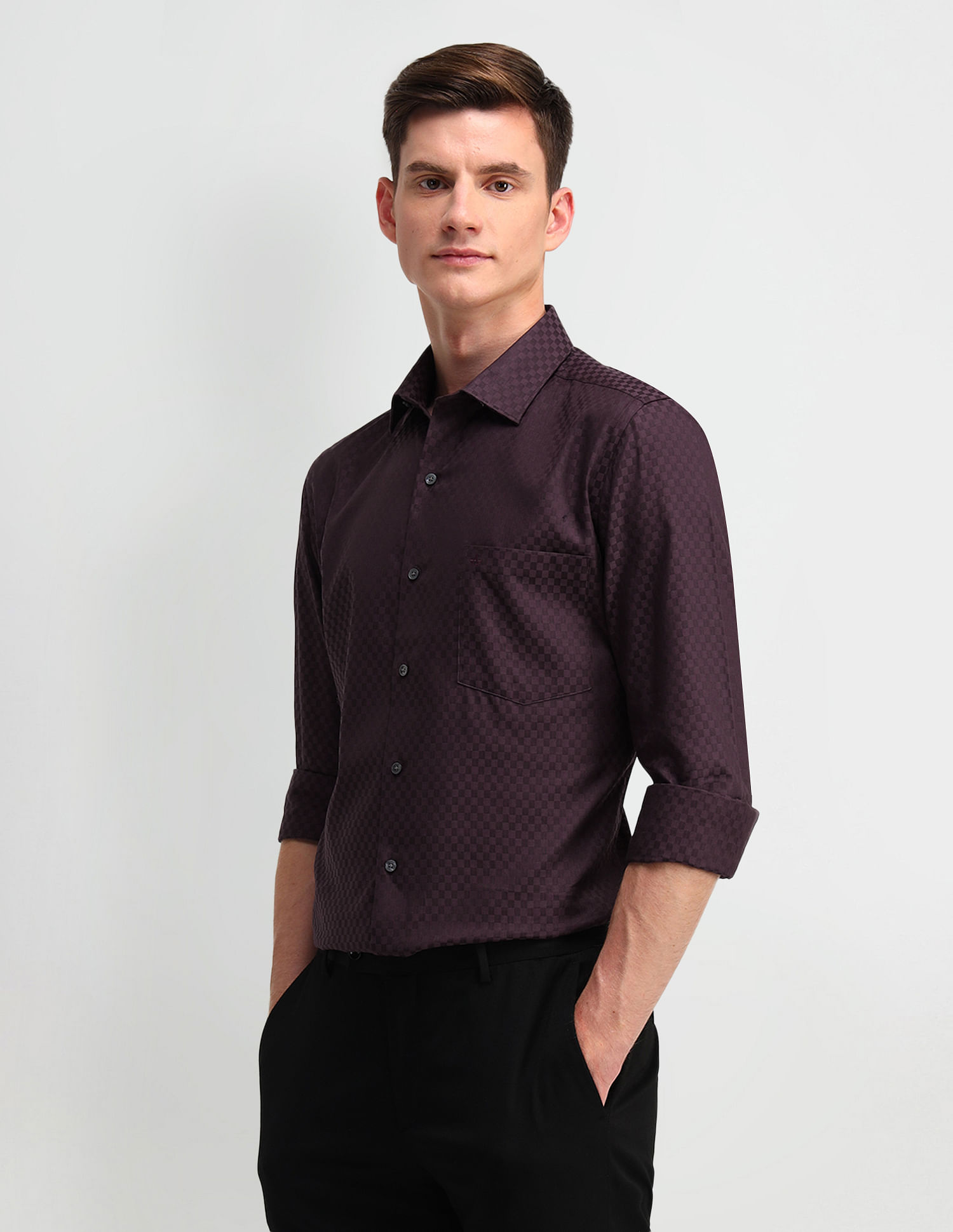 Arrow Liberty Classic Fit Cotton Shirt