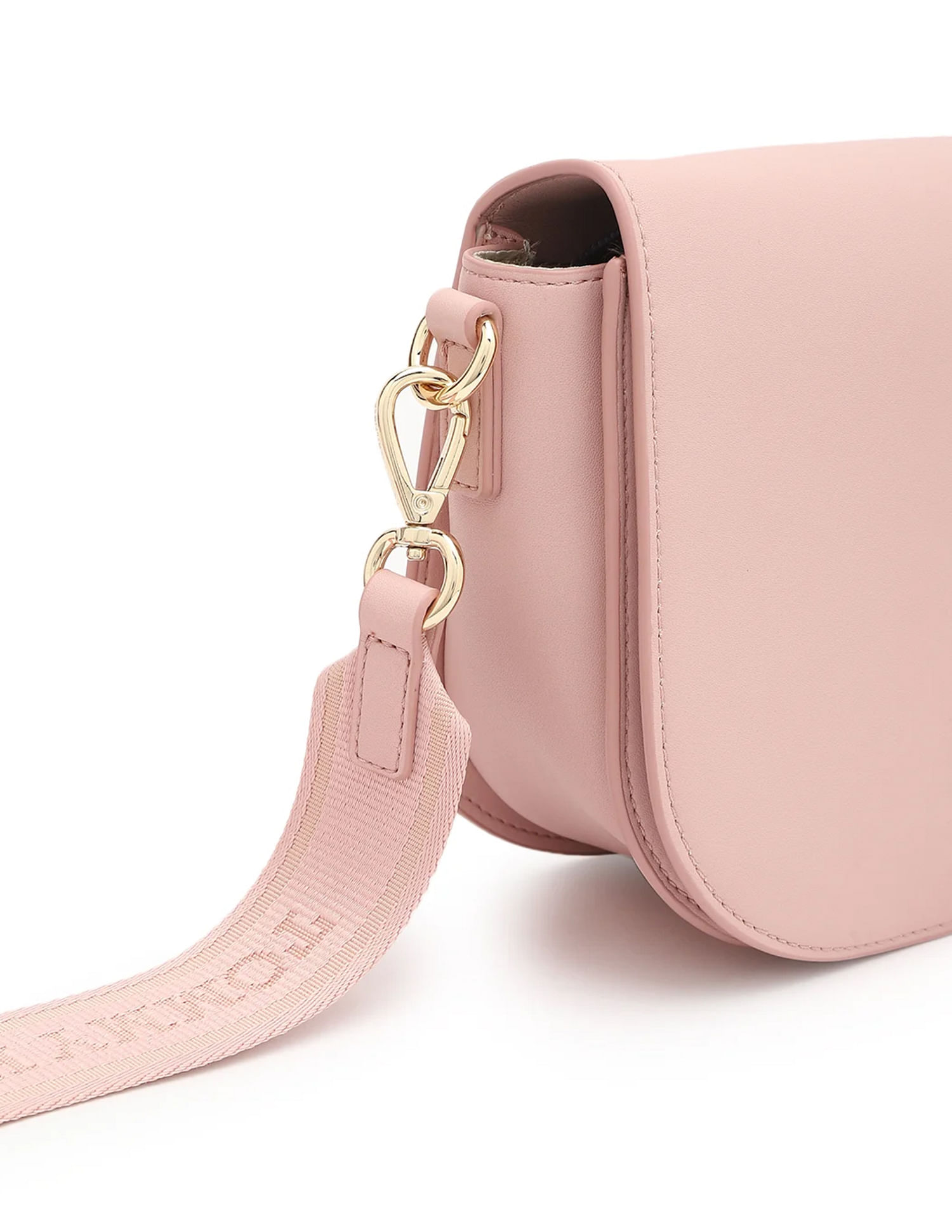 Tommy Hilfiger Textured Black PU Sling Bag
