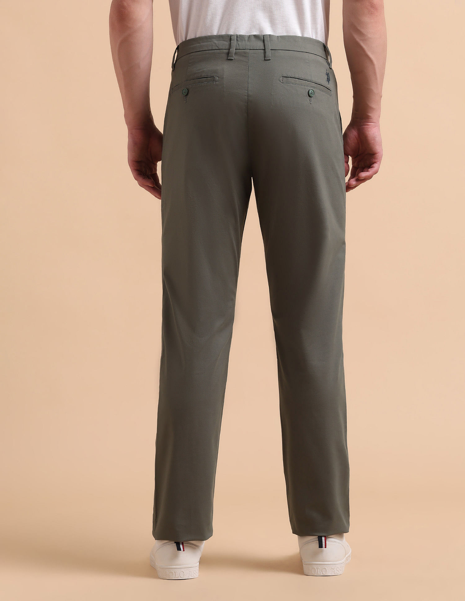 U.S. Polo Assn. Satin Slim Fit Trousers