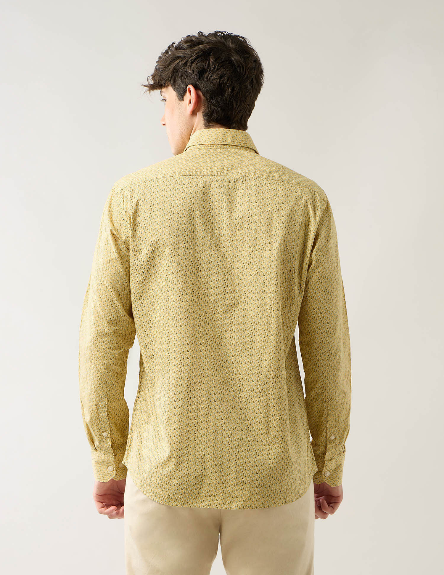 Arrow Sport Floral Printed Printed Pure Cotton Shirt