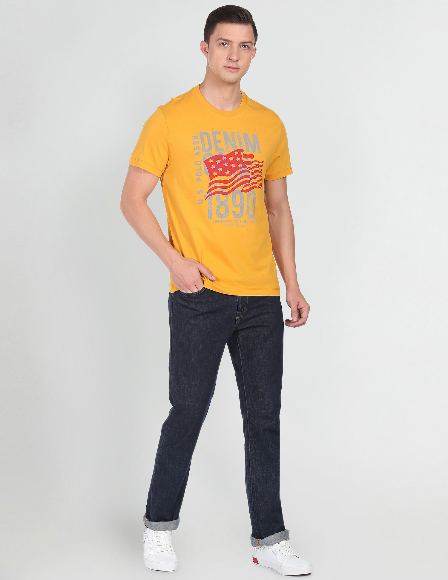 U.S. Polo Assn. Denim Co. Iconic Flag T-Shirt