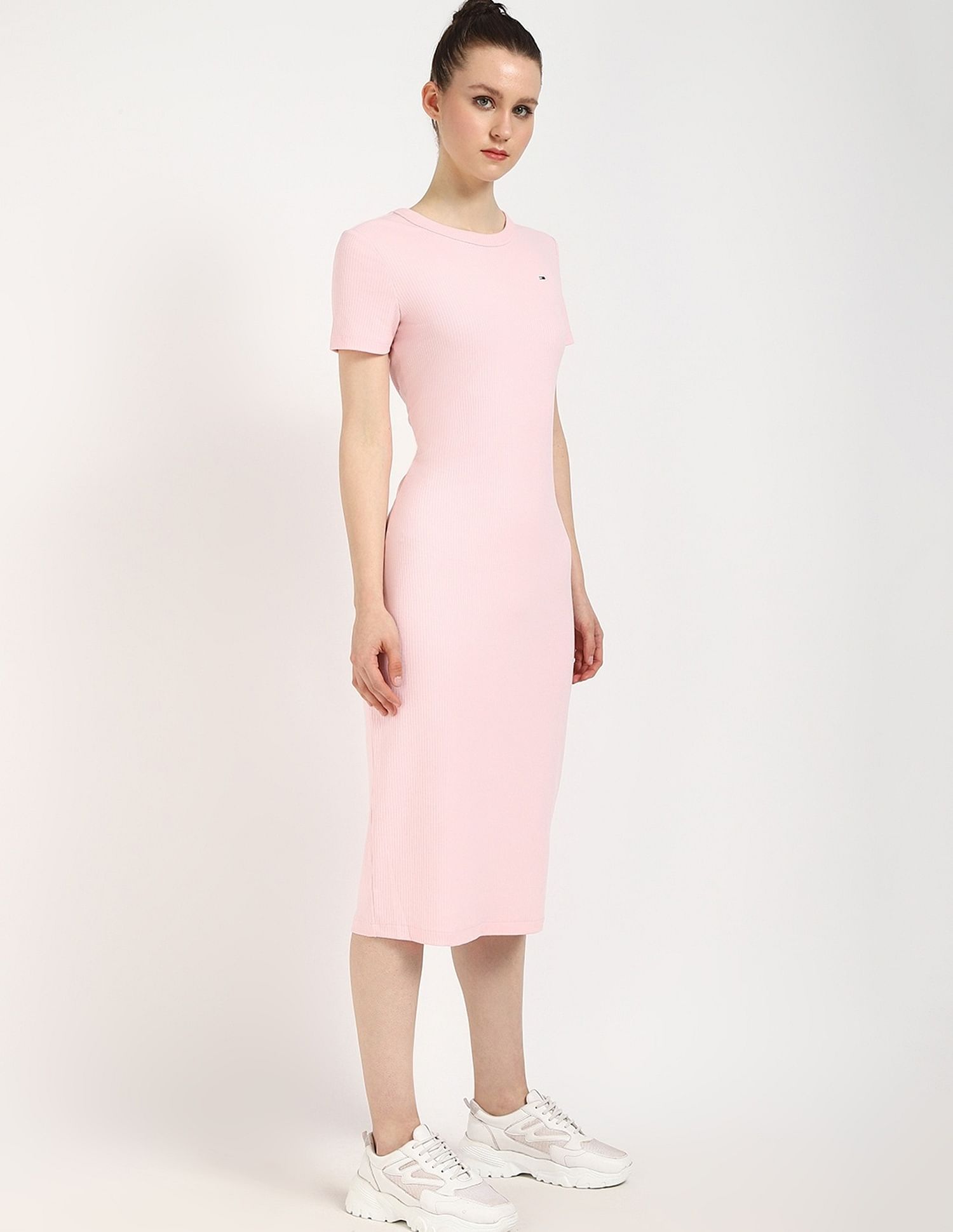 Tommy Hilfiger Solid Bodycon Fit Dress