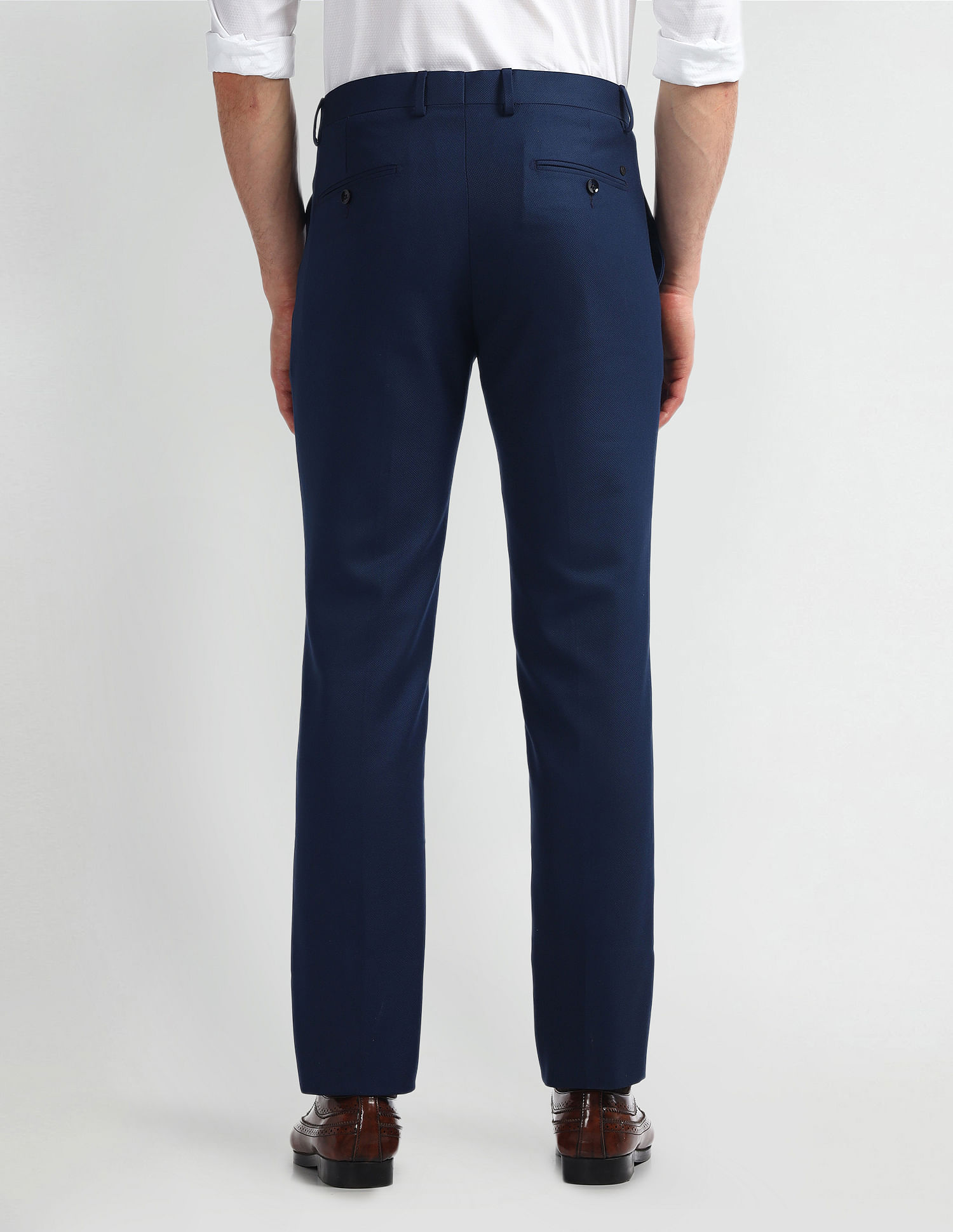 Arrow Dobby Tapered Fit Trousers