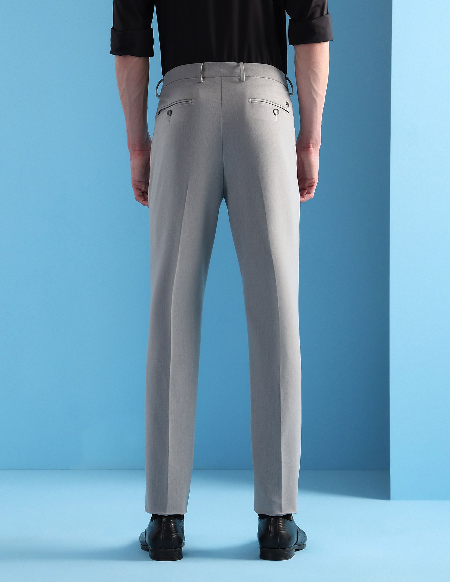 Arrow Mid Rise Slim Fit Velocity Trousers