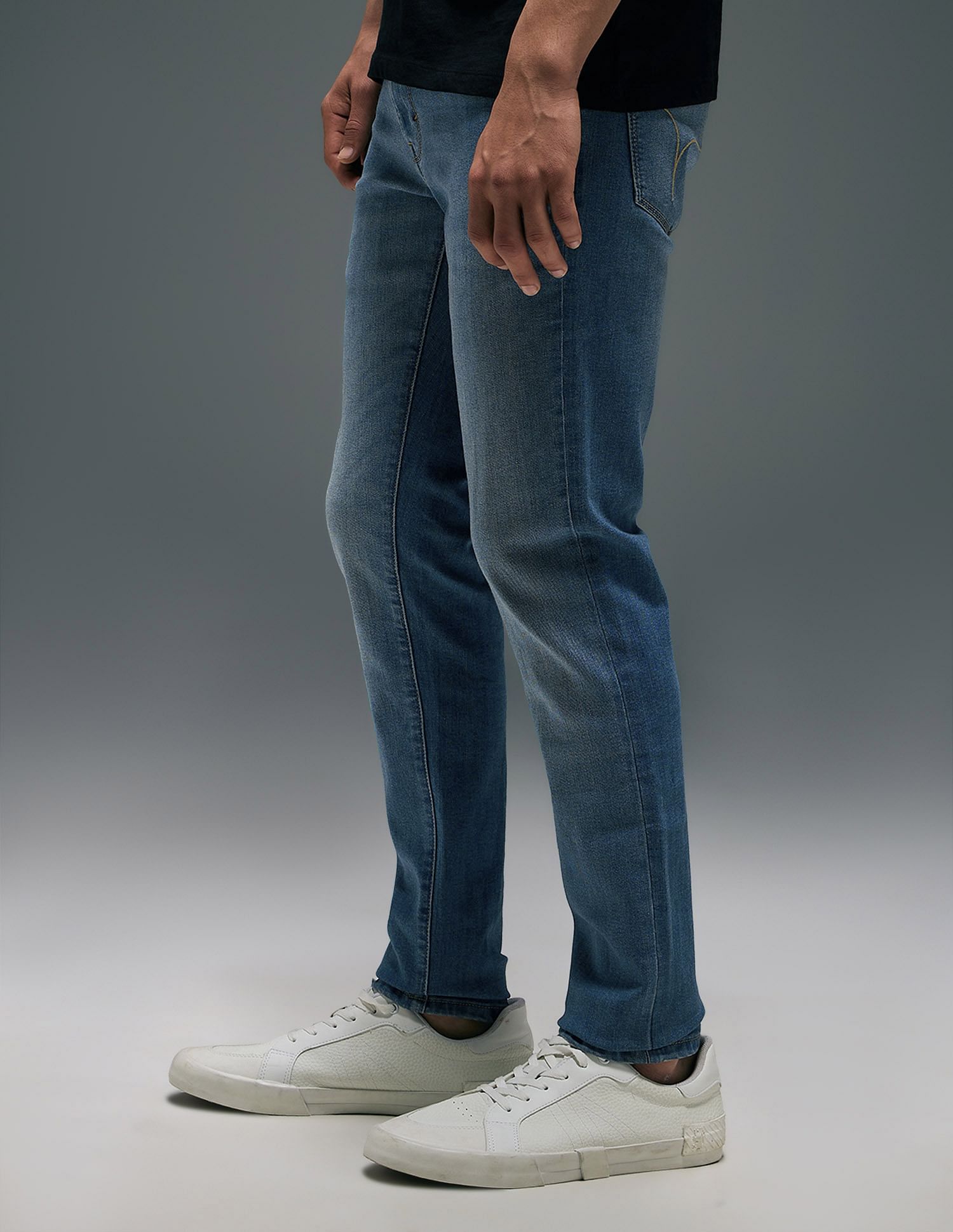 Flying Machine Jackson Super Skinny Fit Washed Jeans
