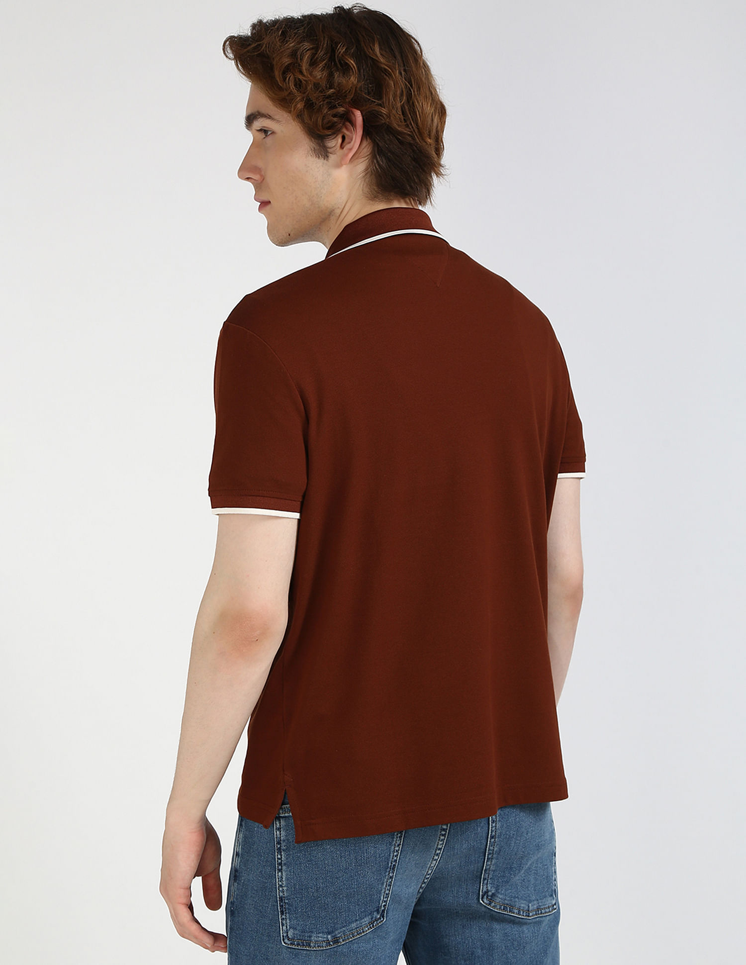 Tommy Hilfiger Regular Fit Solid Polo Shirt