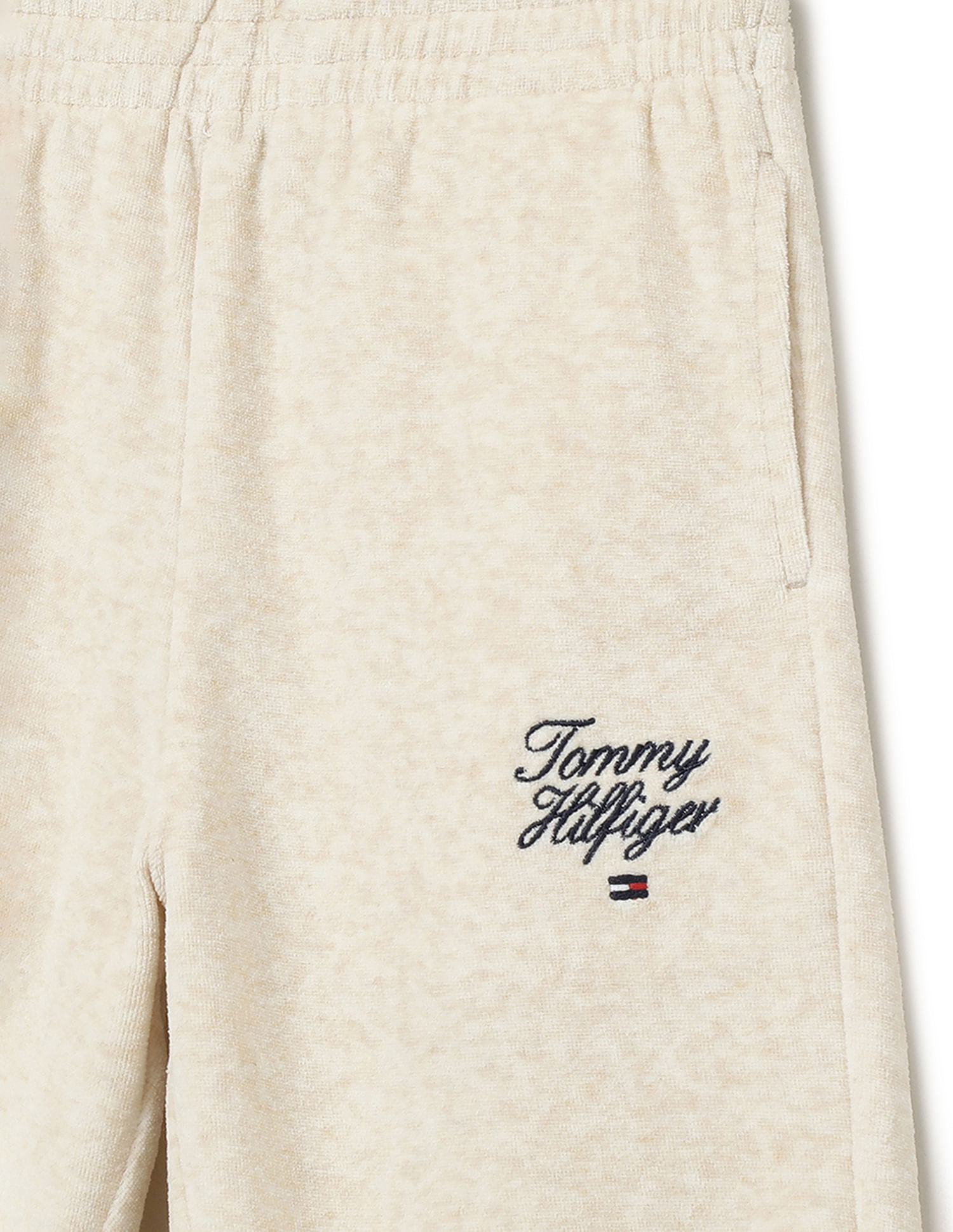 Tommy Hilfiger Kids Girls Mid -Rise Regular Fit Track Pants