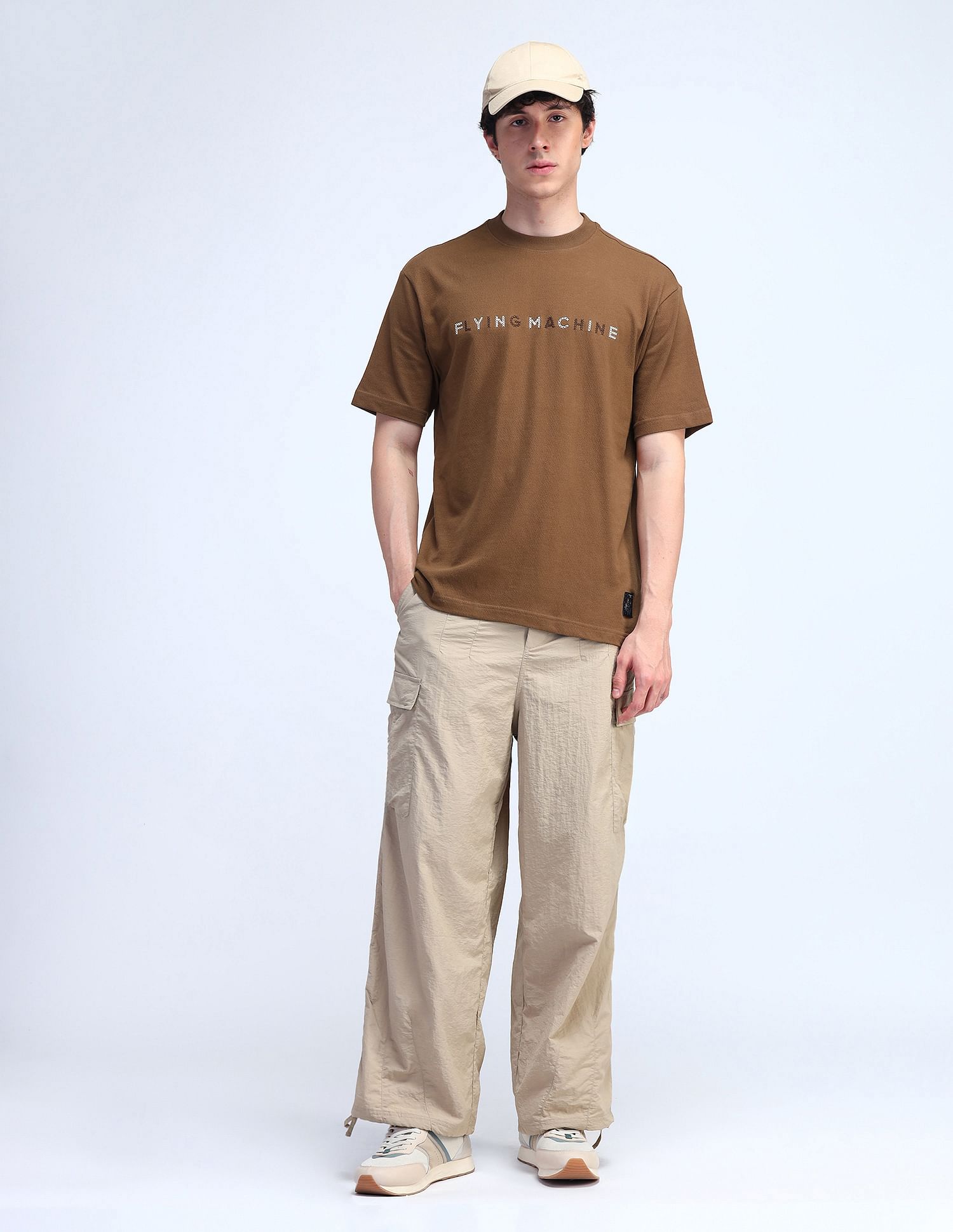 Flying Machine Cotton Relaxed Fit T-Shirt