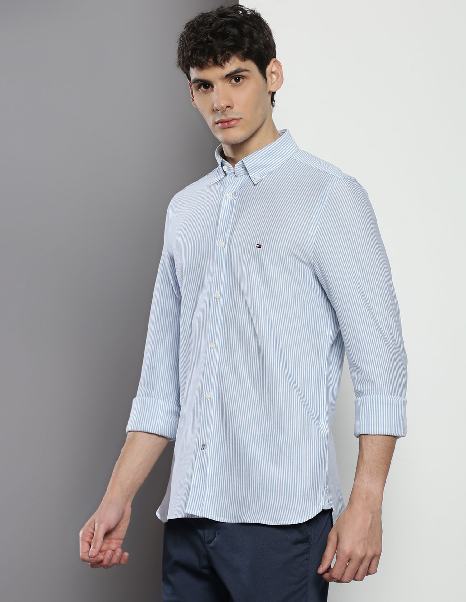 Tommy Hilfiger Organic Cotton 1985 Dobby Shirt