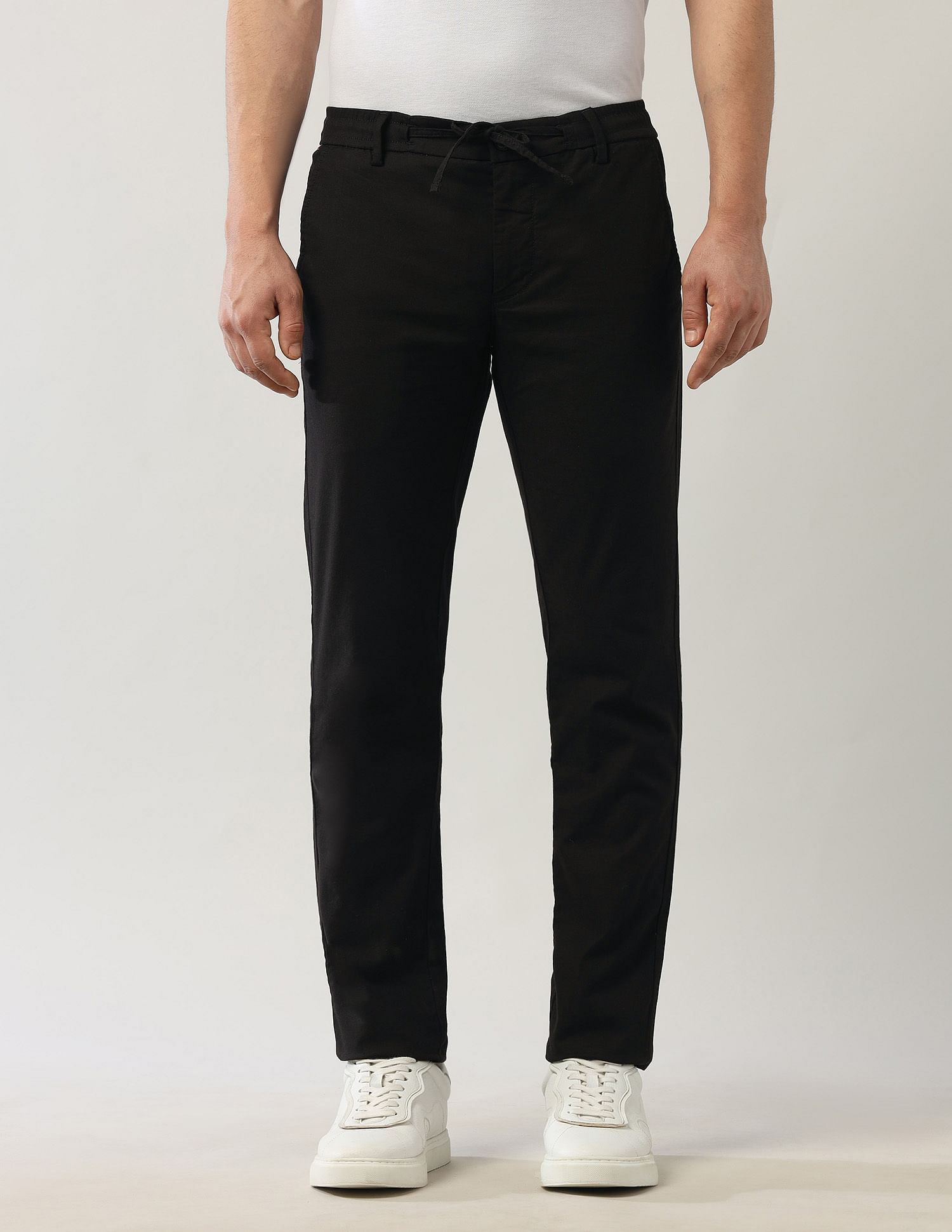 Arrow Sport Textured Night Is Young Trousers