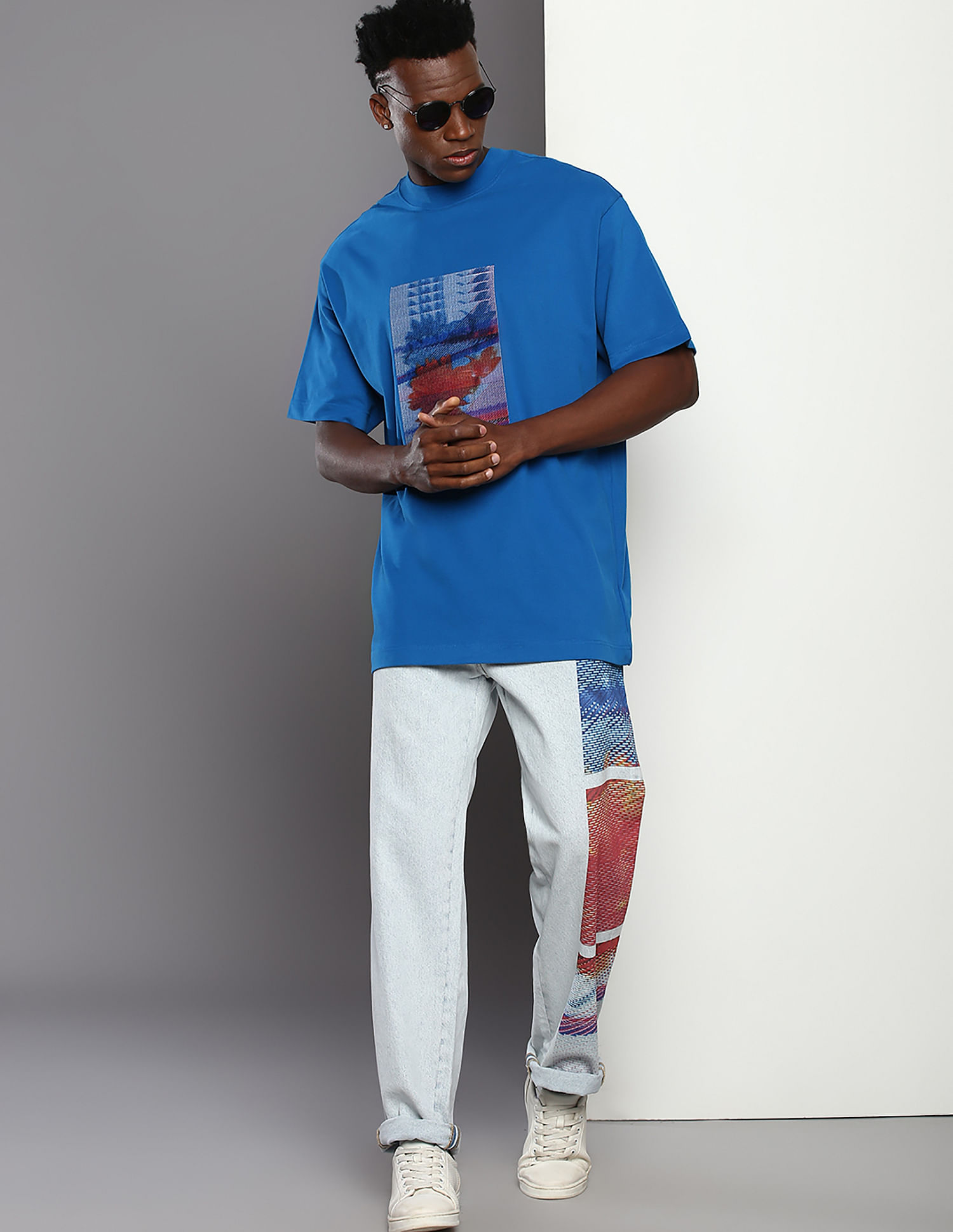 Calvin Klein Jeans Men's Motion Floral Graphic T-Shirt