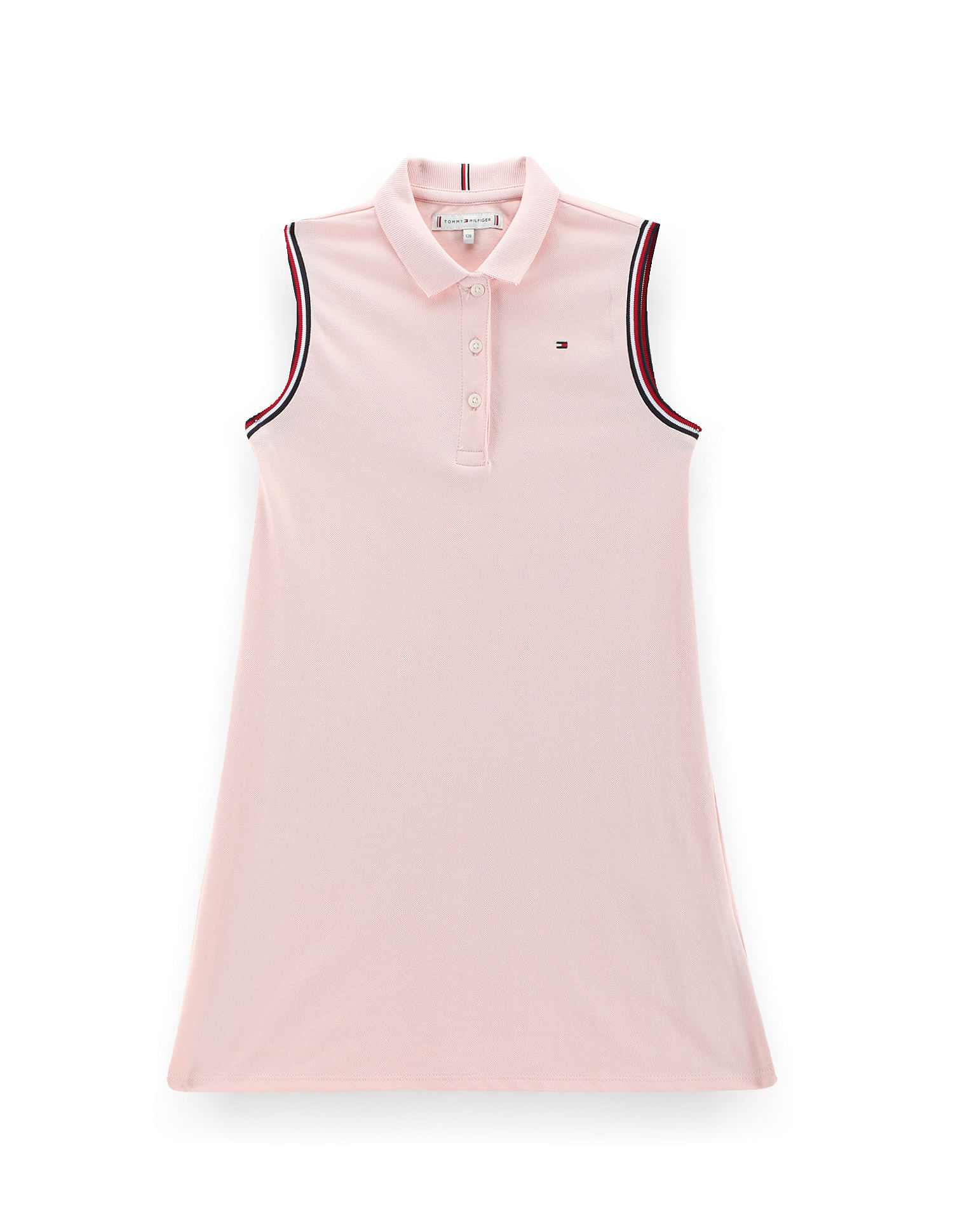 Tommy Hilfiger Kids Girls Classic A-Line Polo Dress