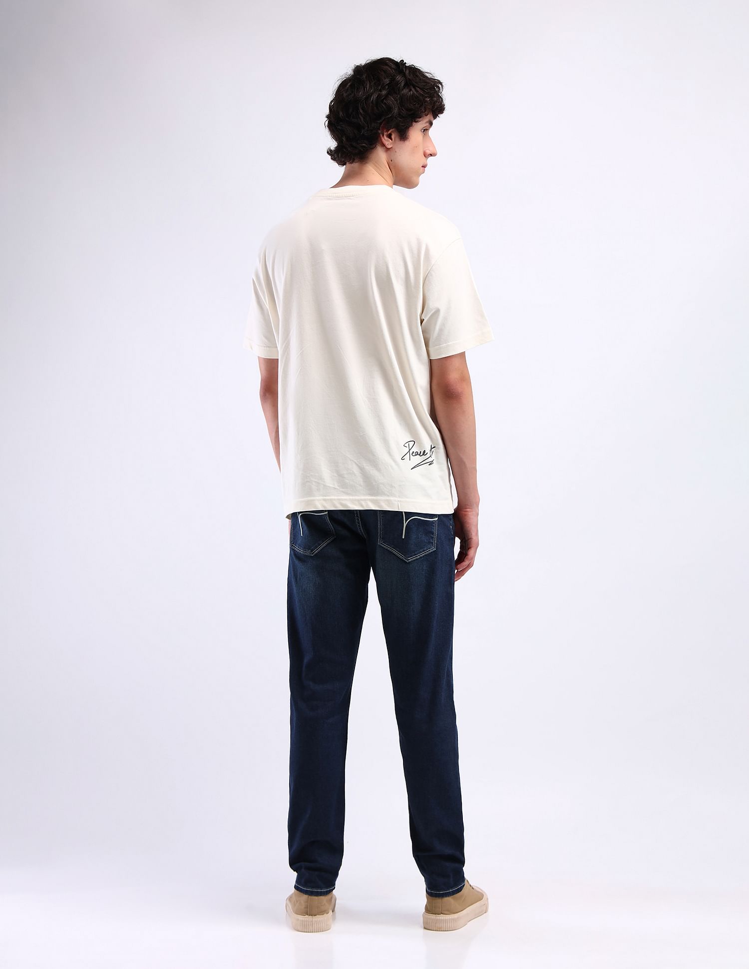Flying Machine Mid Rise Slim Tapered Fit Jeans