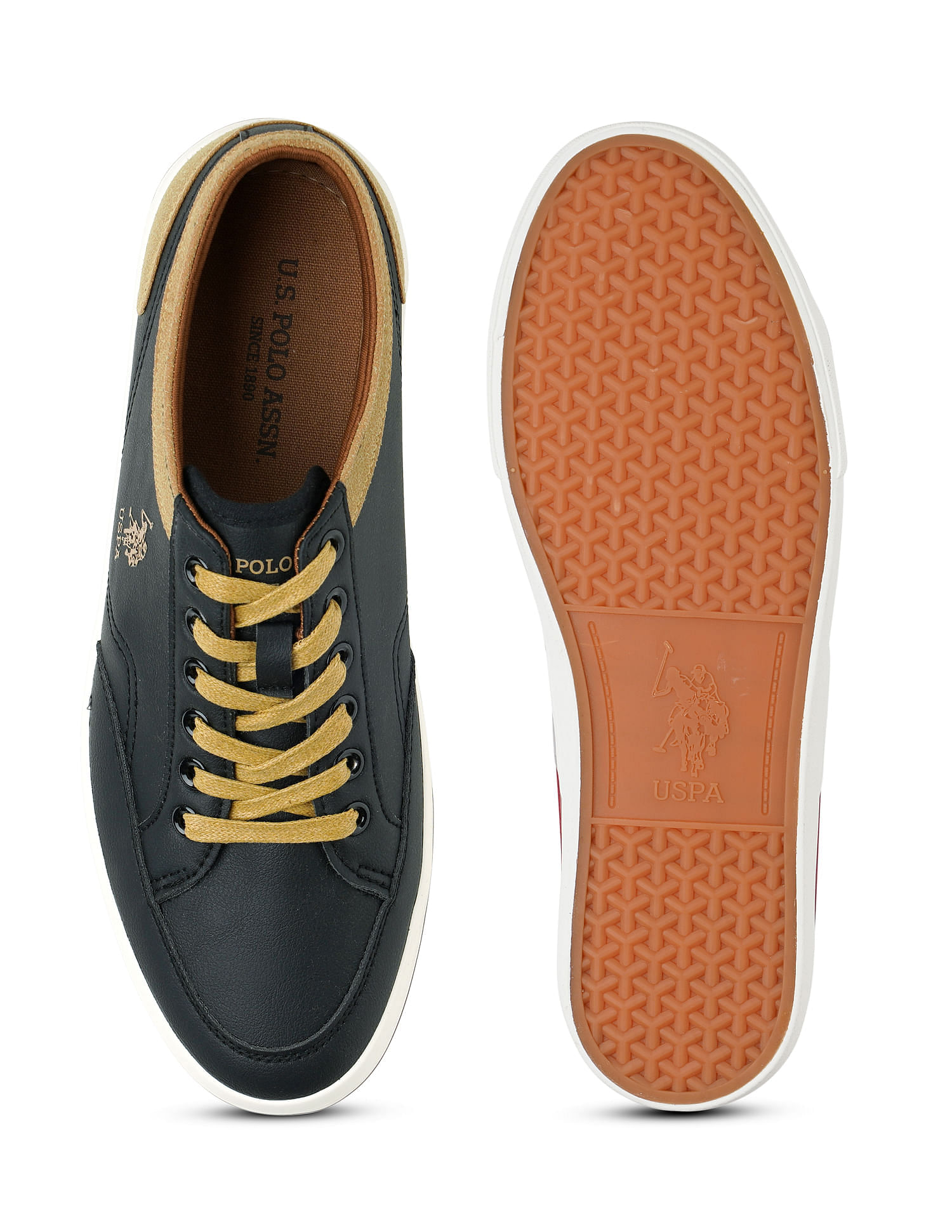 U.S. Polo Assn. Men Monton 9.0 Colourblocked Sneakers