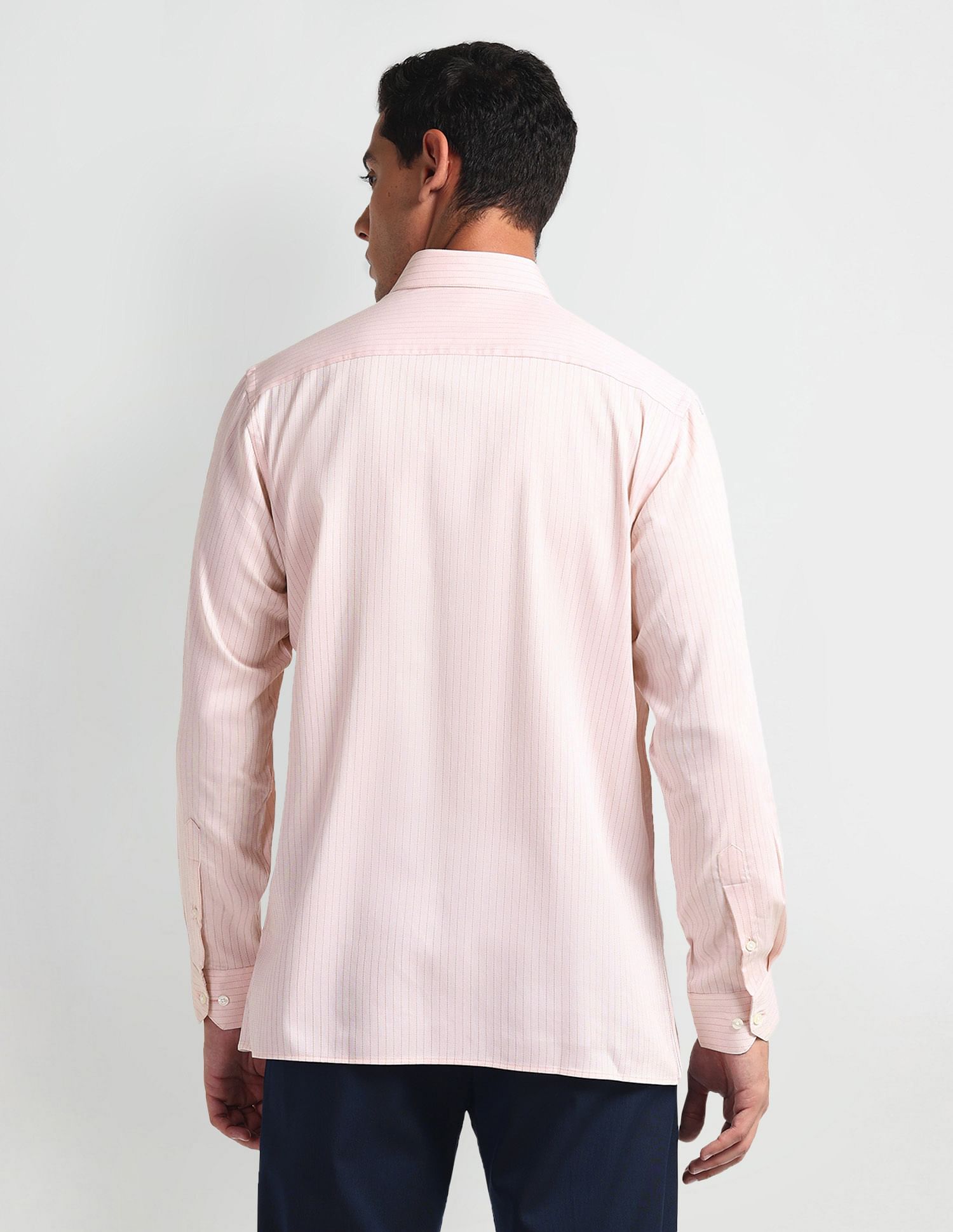 Arrow Vertical Stripe Pure Cotton Shirt