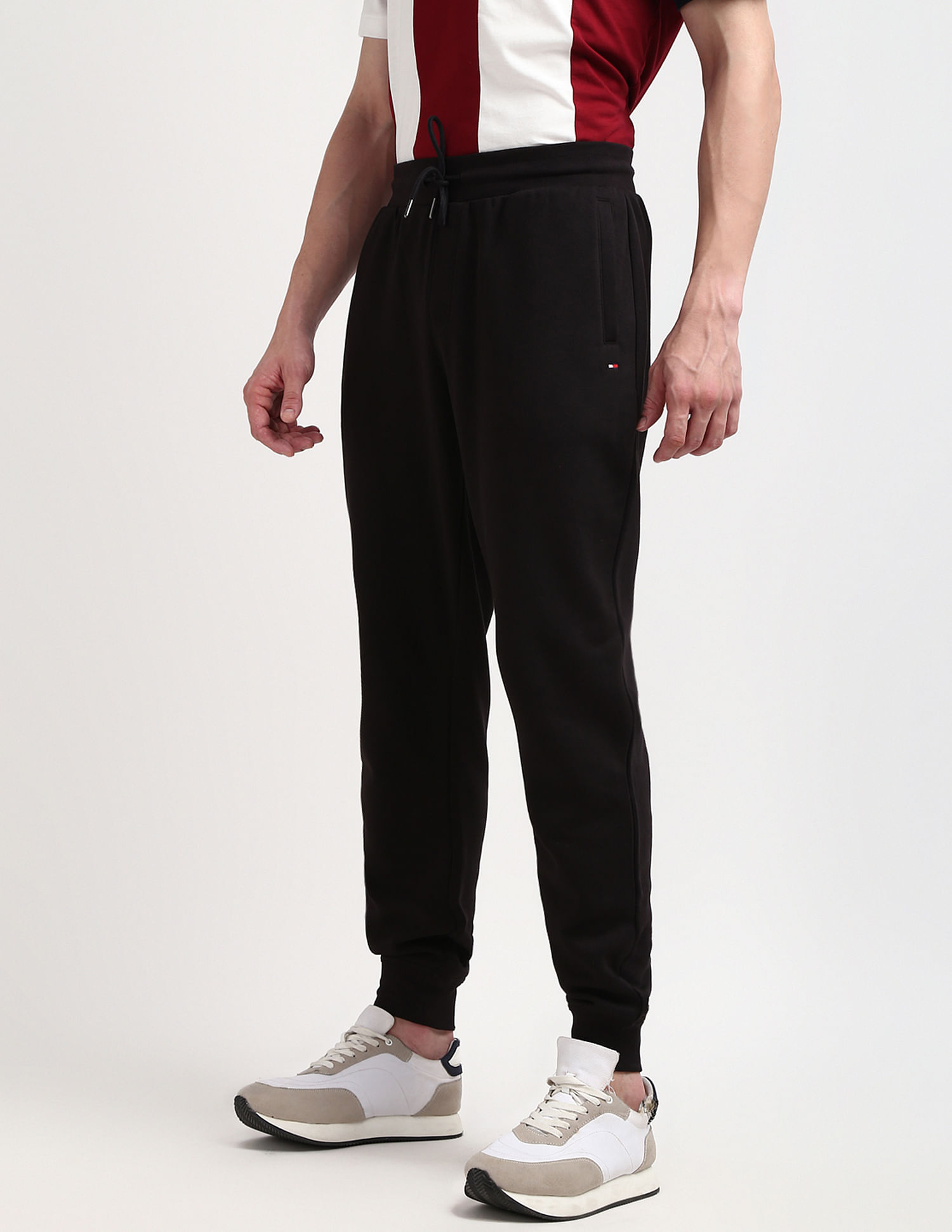 Tommy Hilfiger Mid Rise Flag Logo Joggers