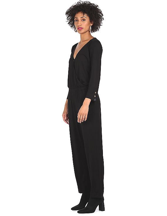 Tommy hilfiger store women's black jumpsuit