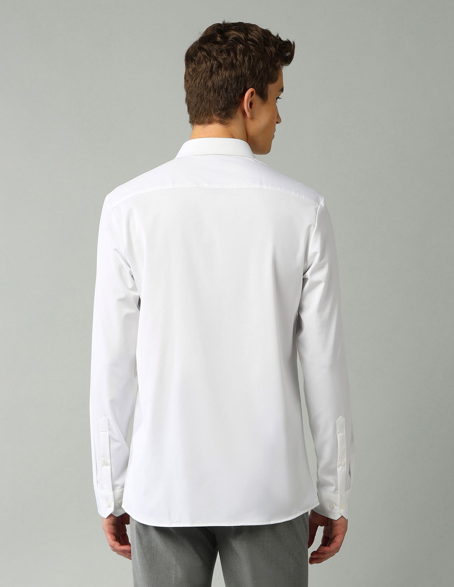 Arrow Newyork Textured Brooklyn Ultra Slim Fit Shirt