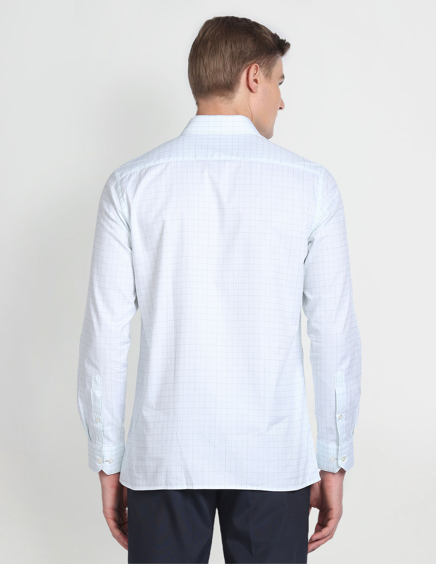 Arrow Graph Check Formal Shirt