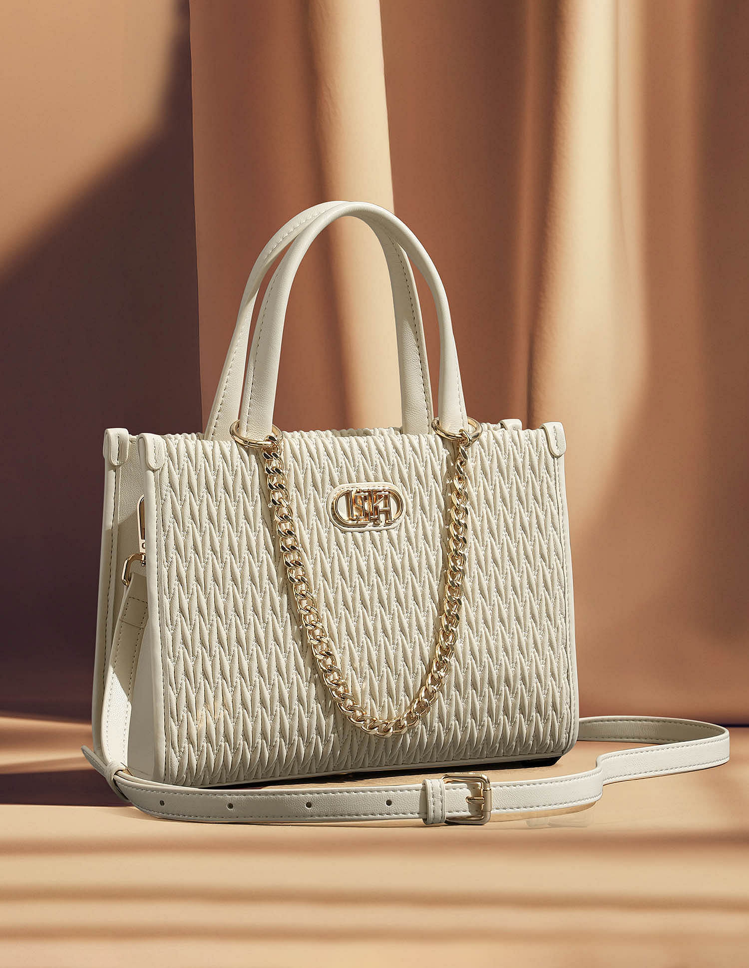 U.S. Polo Assn. Chloe Textured Satchel Bag