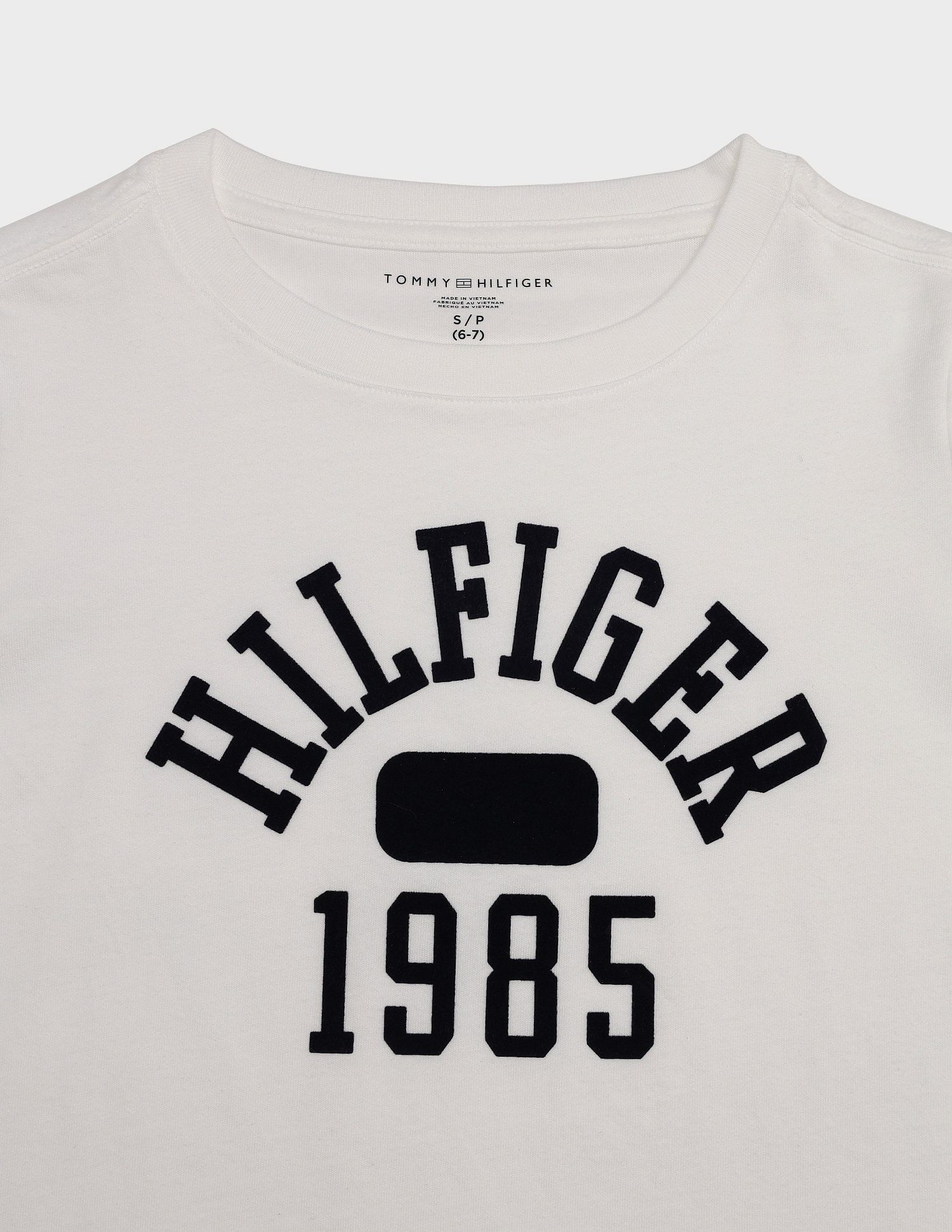 Tommy Hilfiger Kids Boys Logo Regular-Fit Cotton T-Shirt