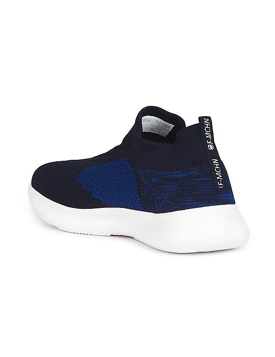 Flying Machine Men Knit Upper Lumin Slip On Shoes