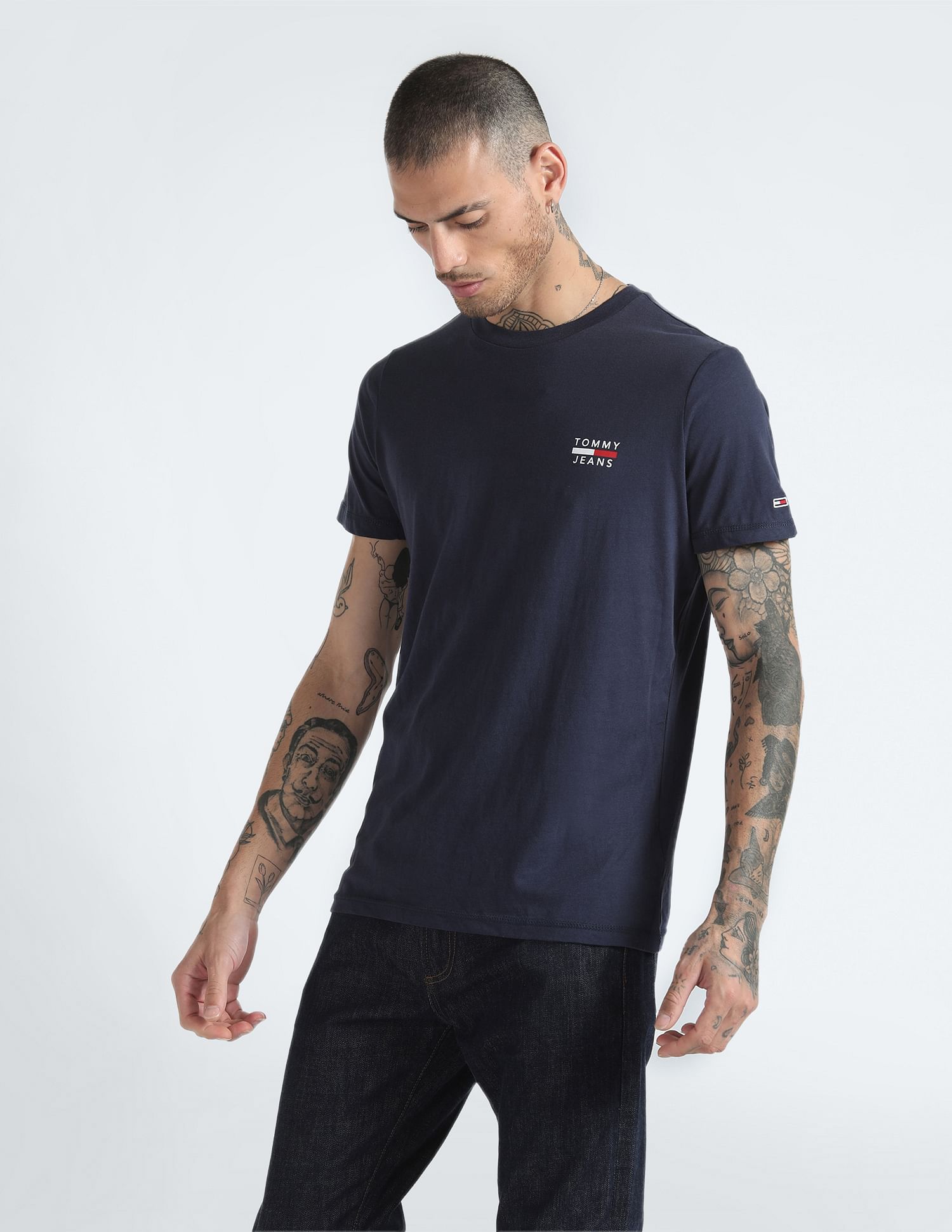 Tommy Hilfiger Chest Logo Slim Fit T-Shirt