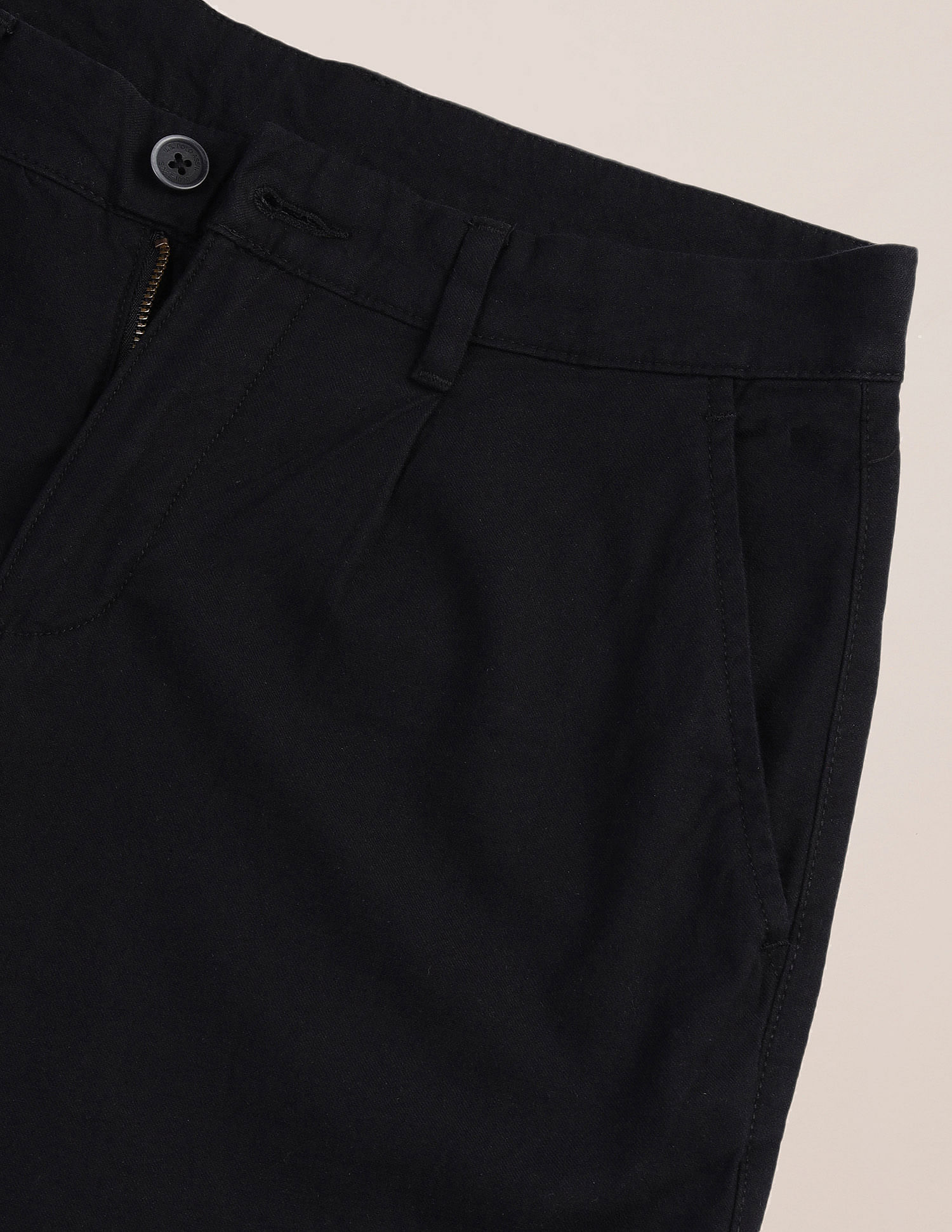 U.S. Polo Assn. Slim Straight Cotton Linen Shorts