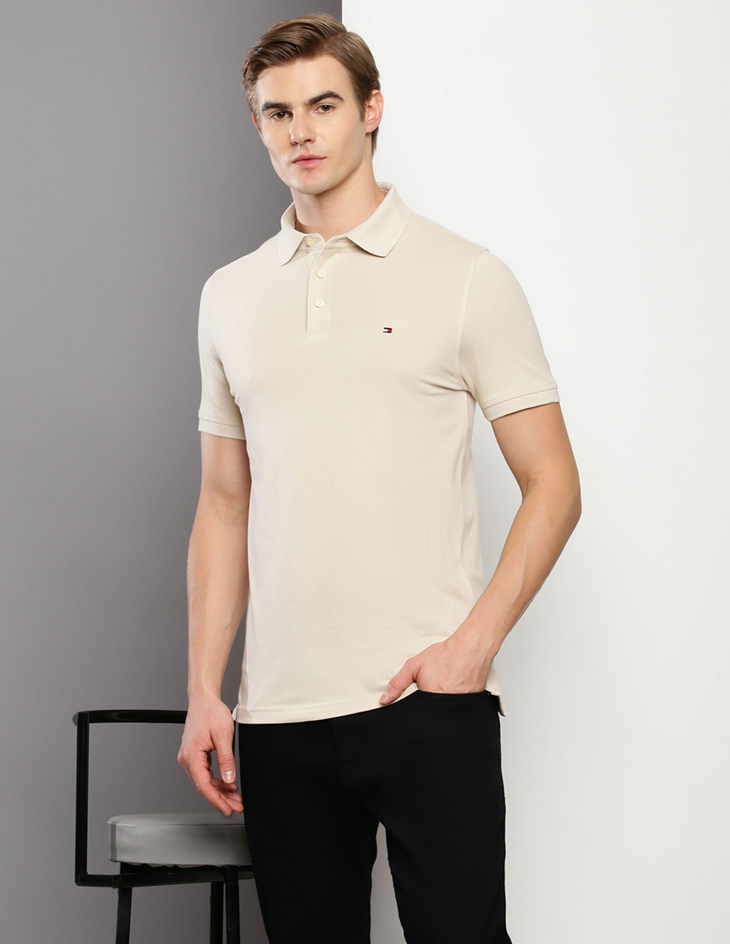 Buy Tommy Hilfiger Slim Fit Sustainable Polo Shirt - NNNOW.com