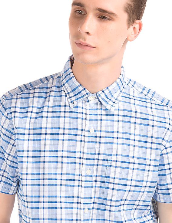 ケネスコール メンズ シャツ トップス Men's Slim-Fit Performance Stretch Textured Band-Collar Button-Down Shirt ケネスコール メンズ シャツ トップス Men\u0027s Slim-Fit Two-Toned