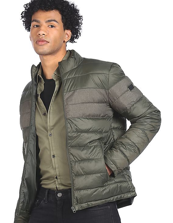 OLIVE GREEN BOMBER JACKET | FLYING MACHINE | Review - YouTube-seedfund.vn