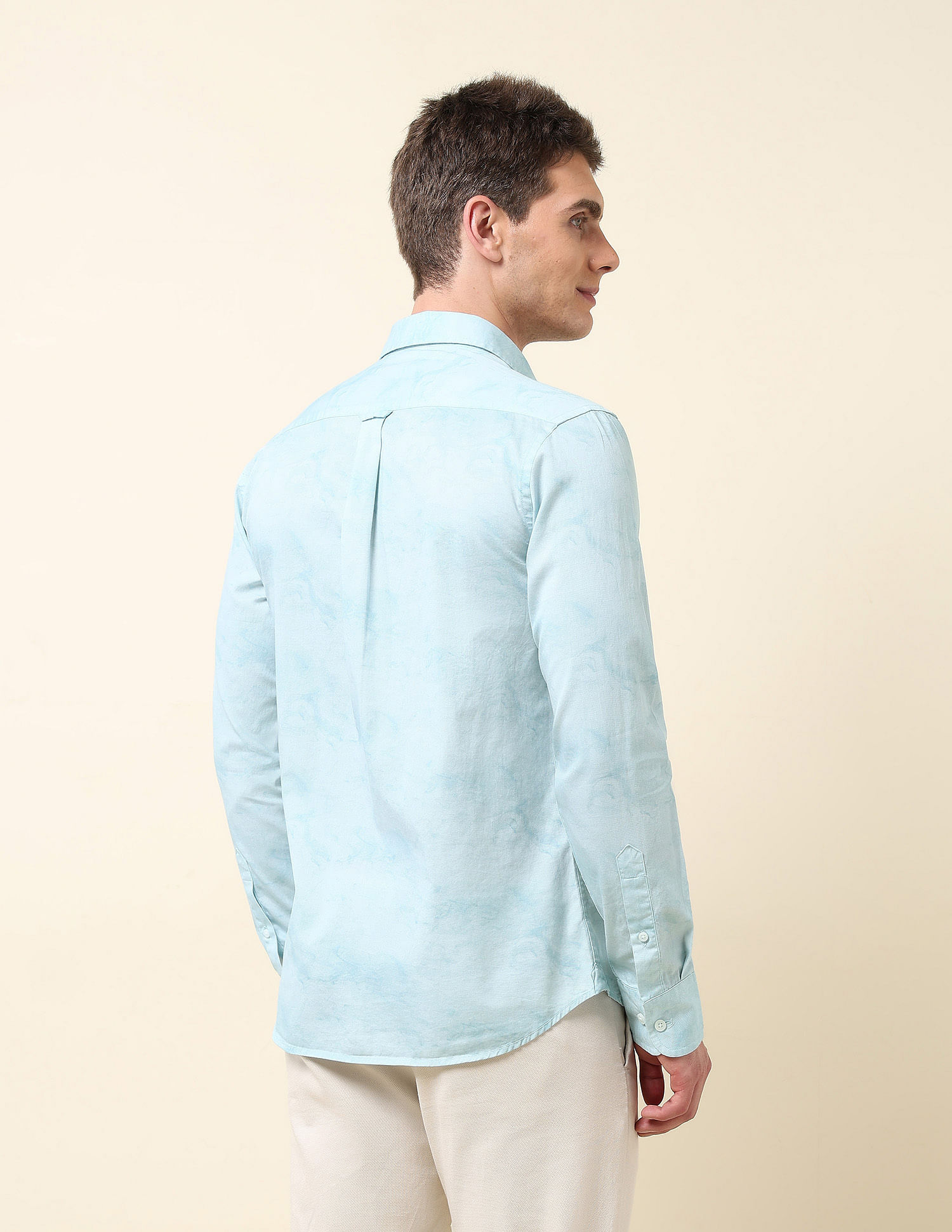 U.S. Polo Assn. Abstract Printed Twill Shirt