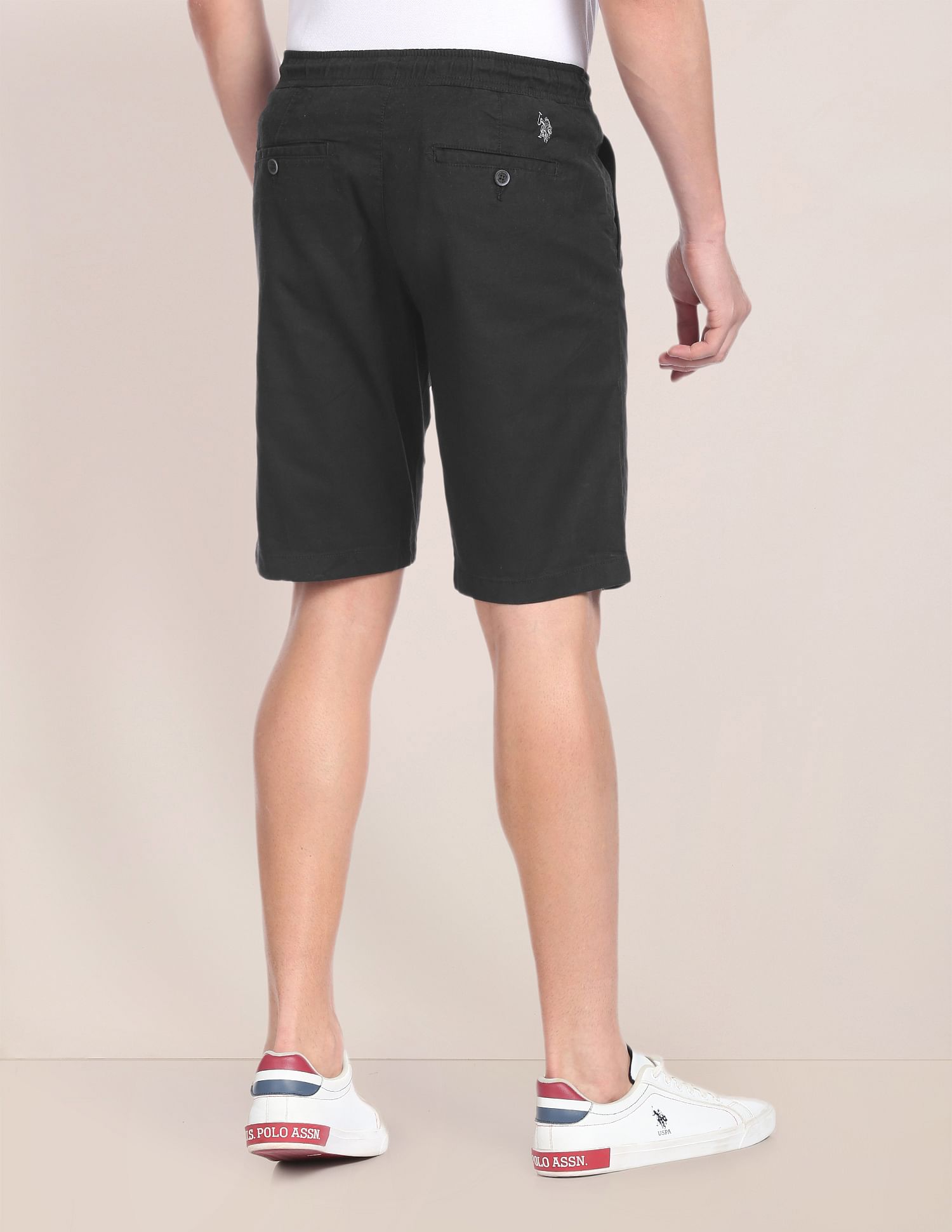 U.S. Polo Assn. Elasticised Waist Twill Shorts