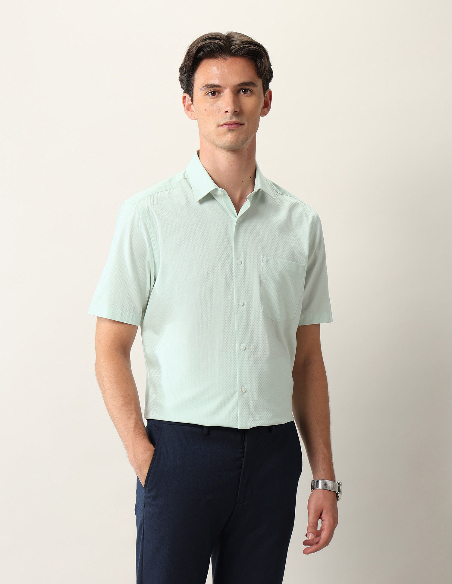 Arrow Liberty Classic Fit Pure Cotton Ceremonial Shirt