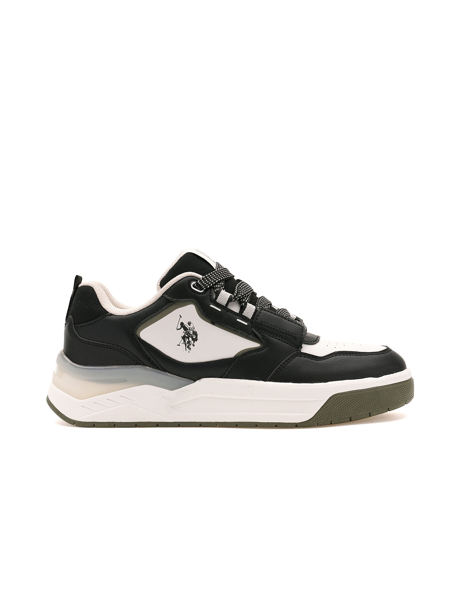U.S. Polo Assn. Round Toe Colourblocked Vander Sneakers