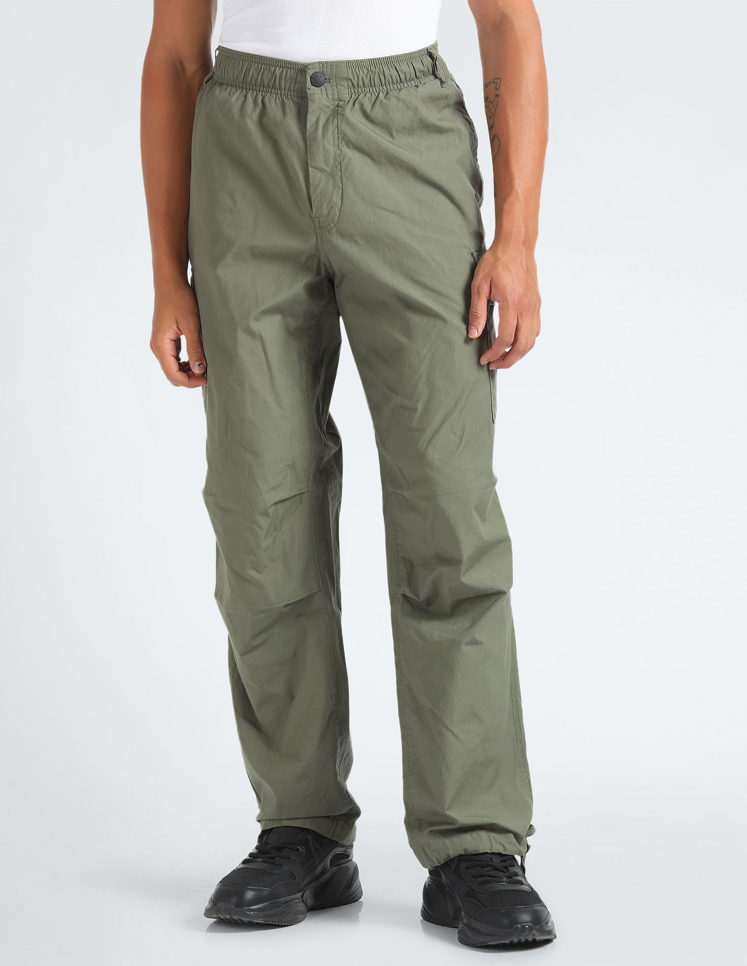 Calvin Klein Pure Cotton Essential Cargo Trousers