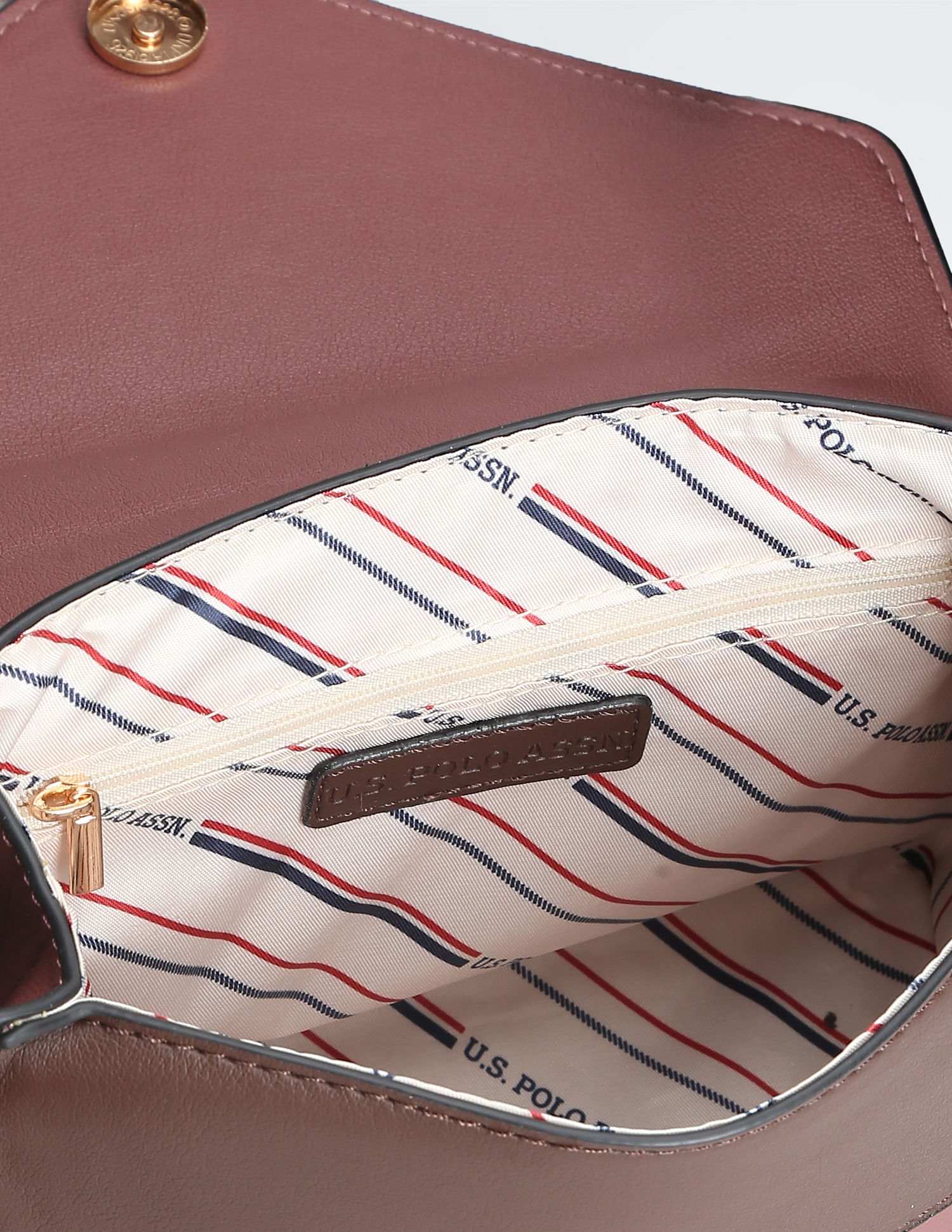 U.S. Polo Assn. Women Colour Block Monogram Sling Bag