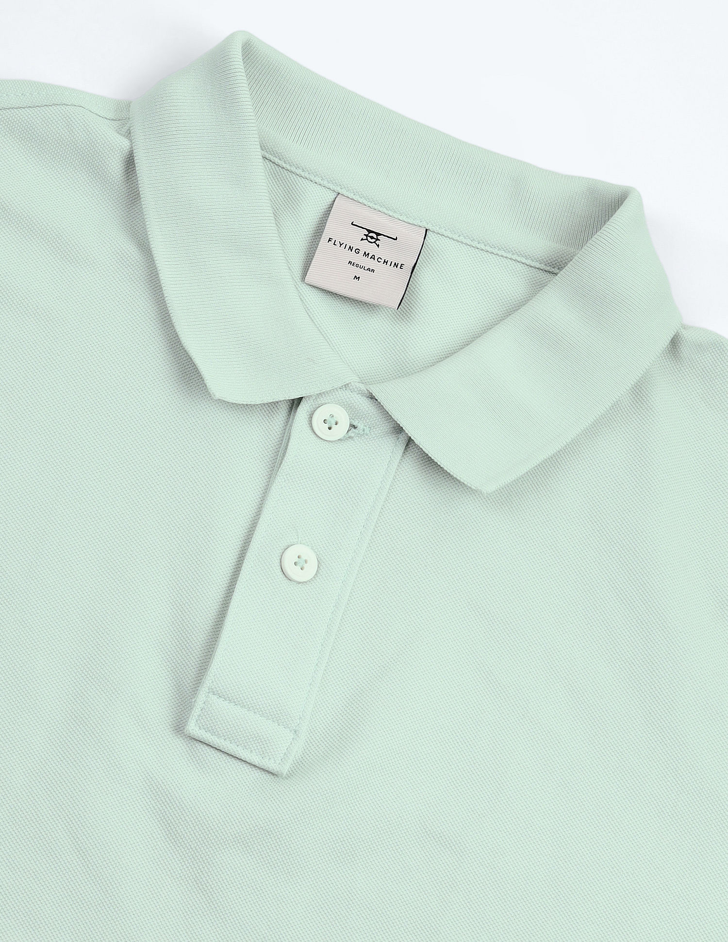 Flying Machine FM X Muhammad Ali Solid Polo Shirt