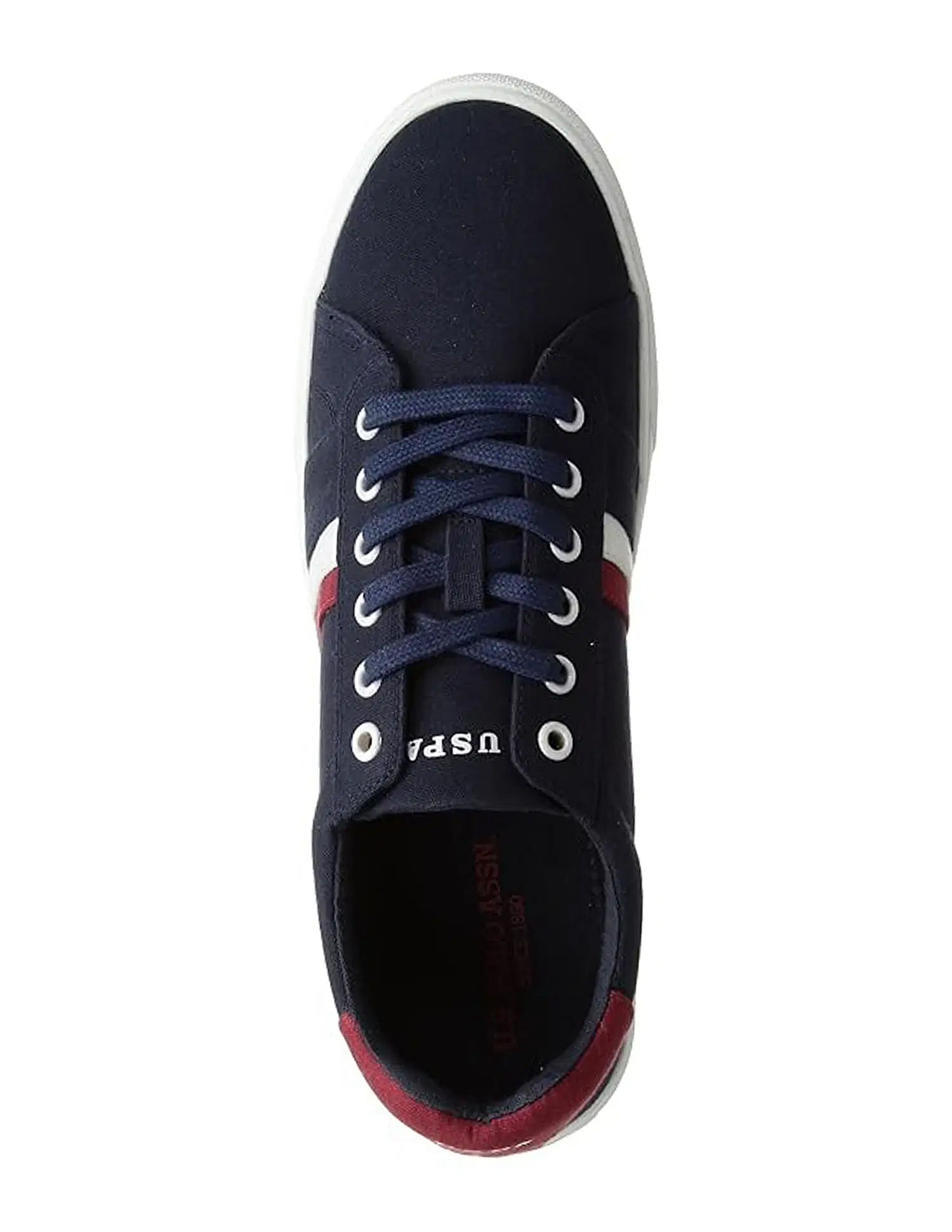 U.S. Polo Assn. Striped Round Toe Abor 3.0 Sneakers