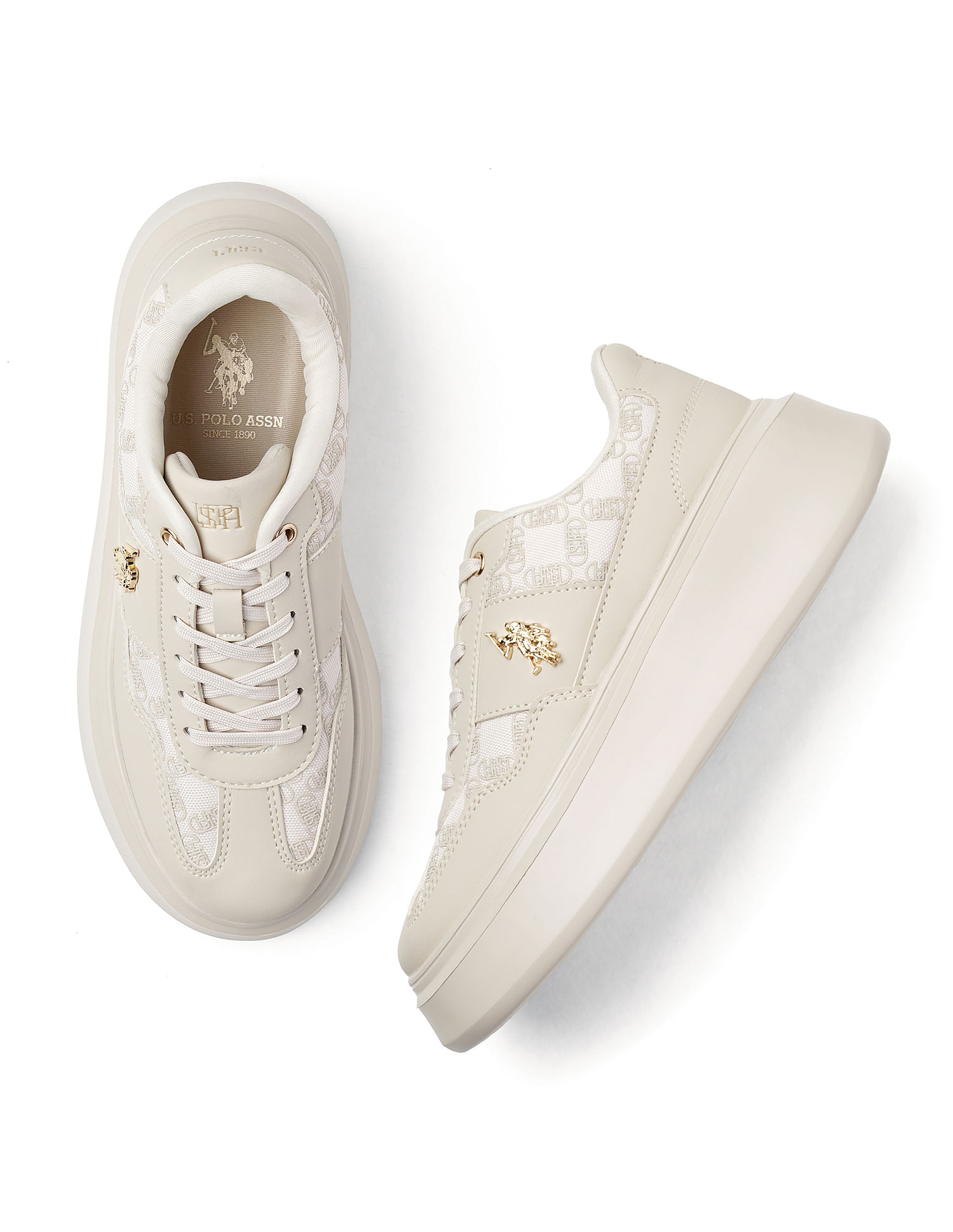 U.S. Polo Assn. Women Round Toe Marlene 2.0 Sneakers