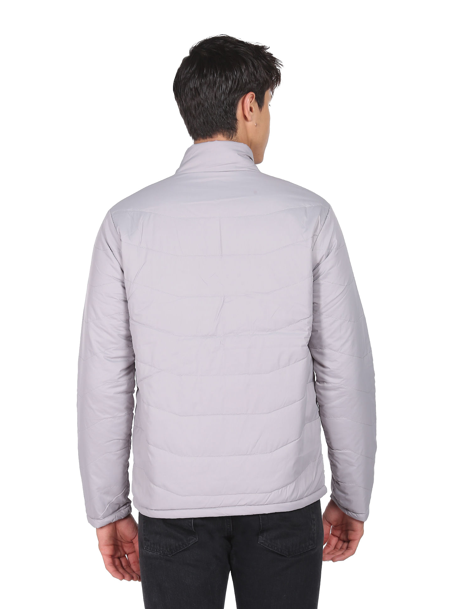 Flying Machine High Neck Reversible Jacket