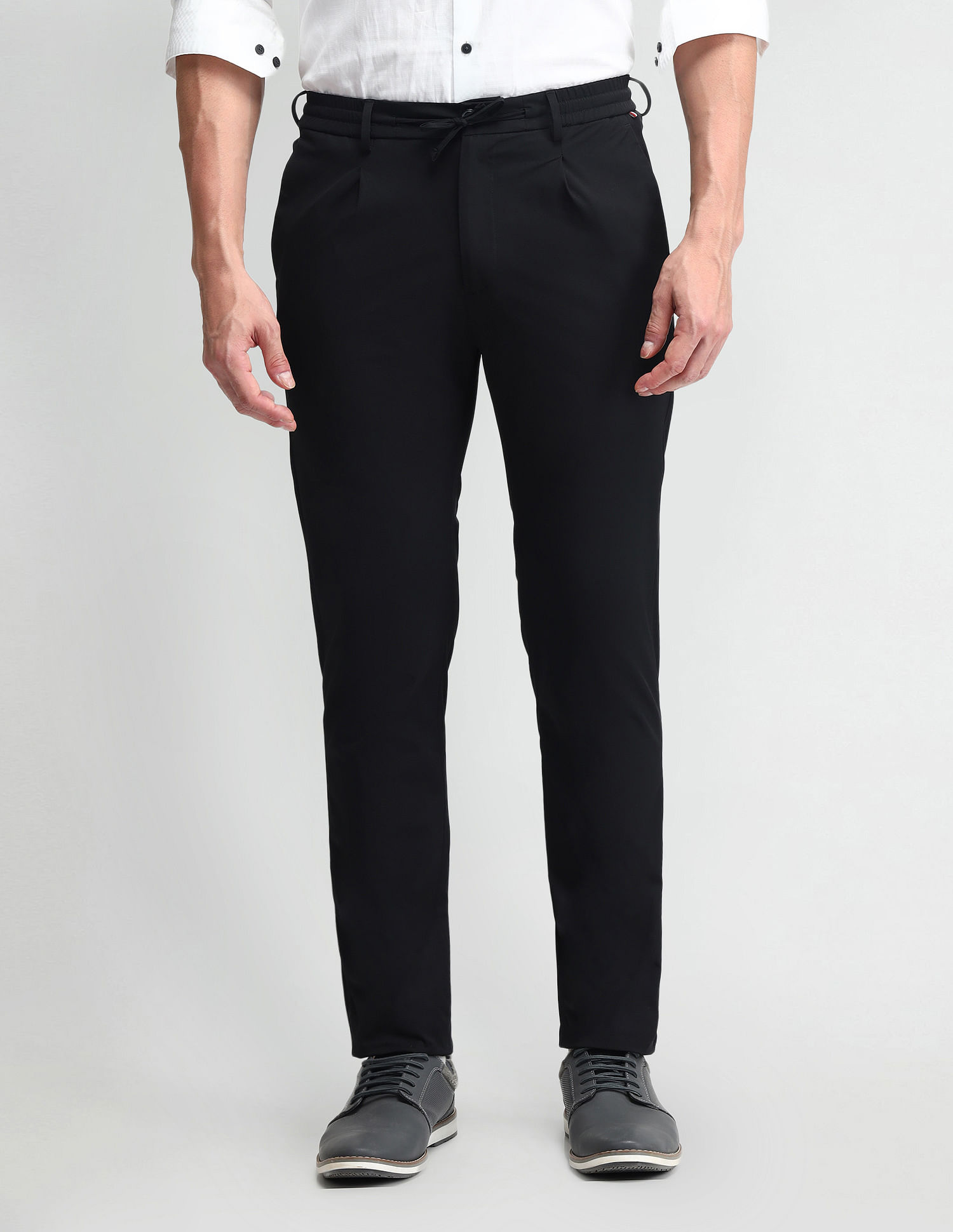 Arrow Newyork Mid Rise Slim Fit Trousers