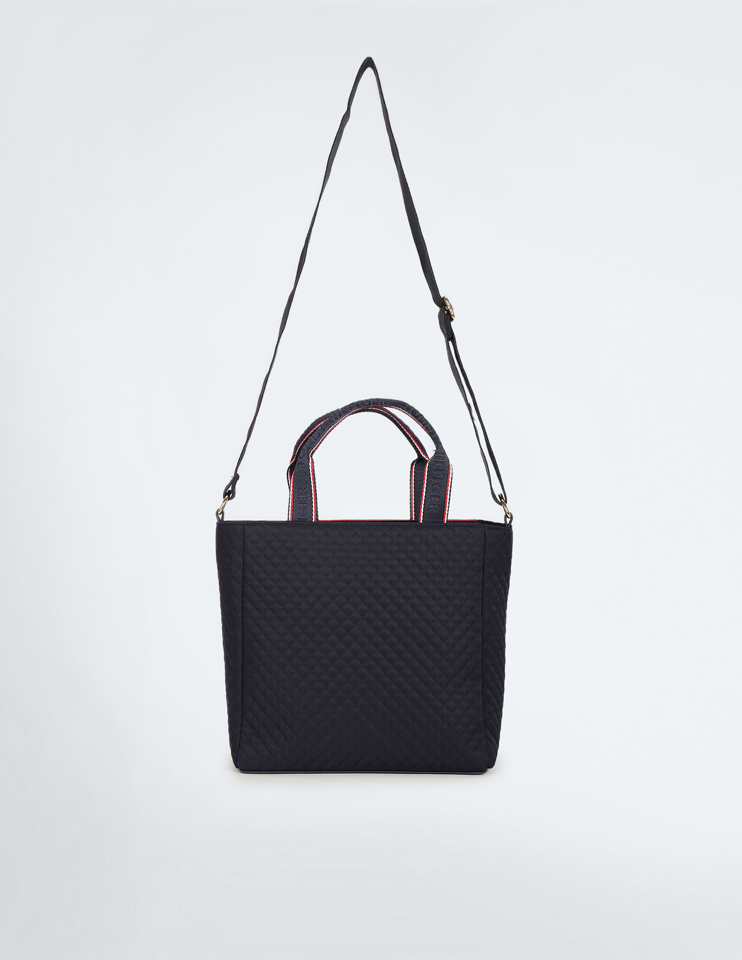Tommy Hilfiger Quilted Nylon Mini Shopper Bag