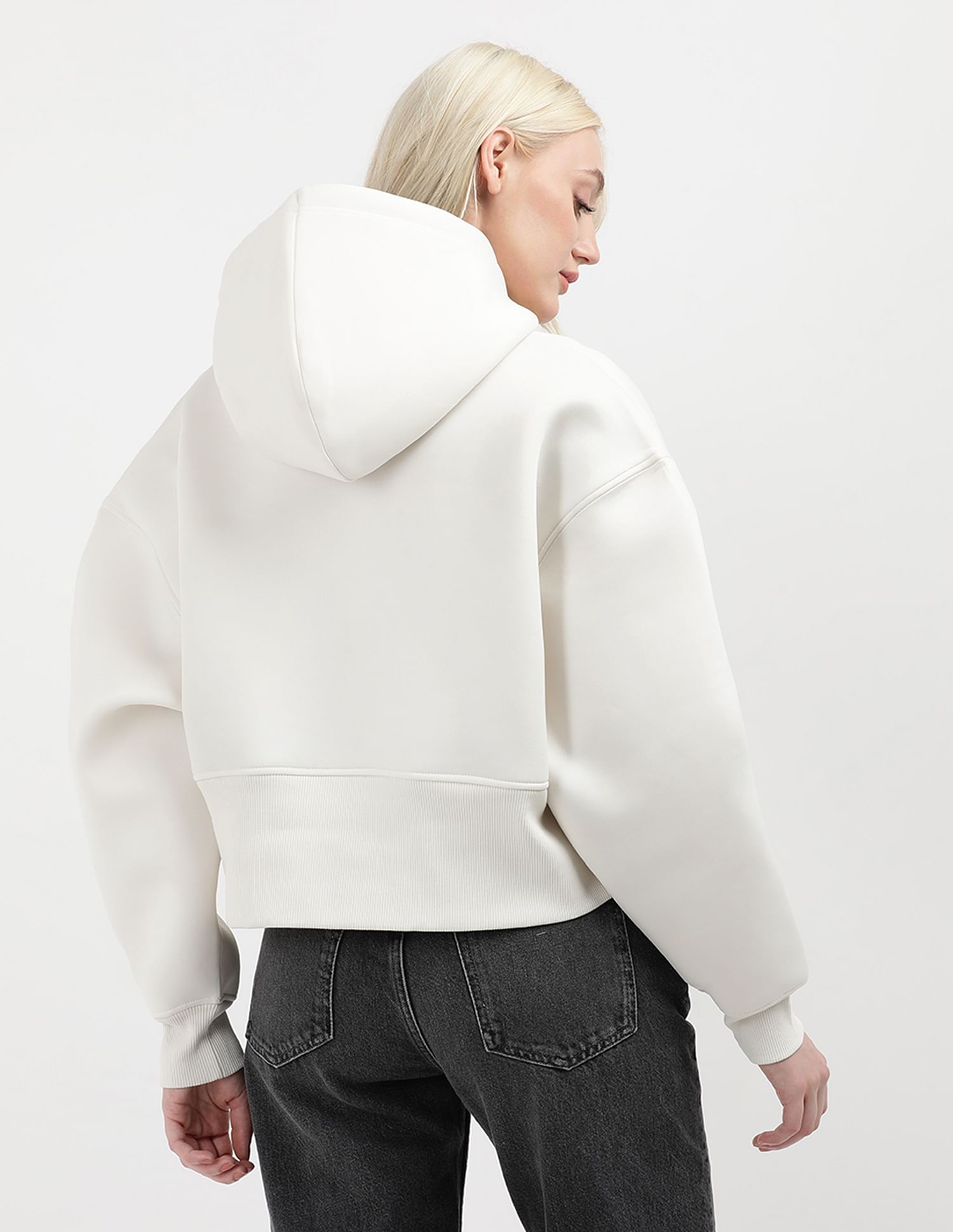 Calvin Klein Scuba Premium Monogram Hood Sweatshirt