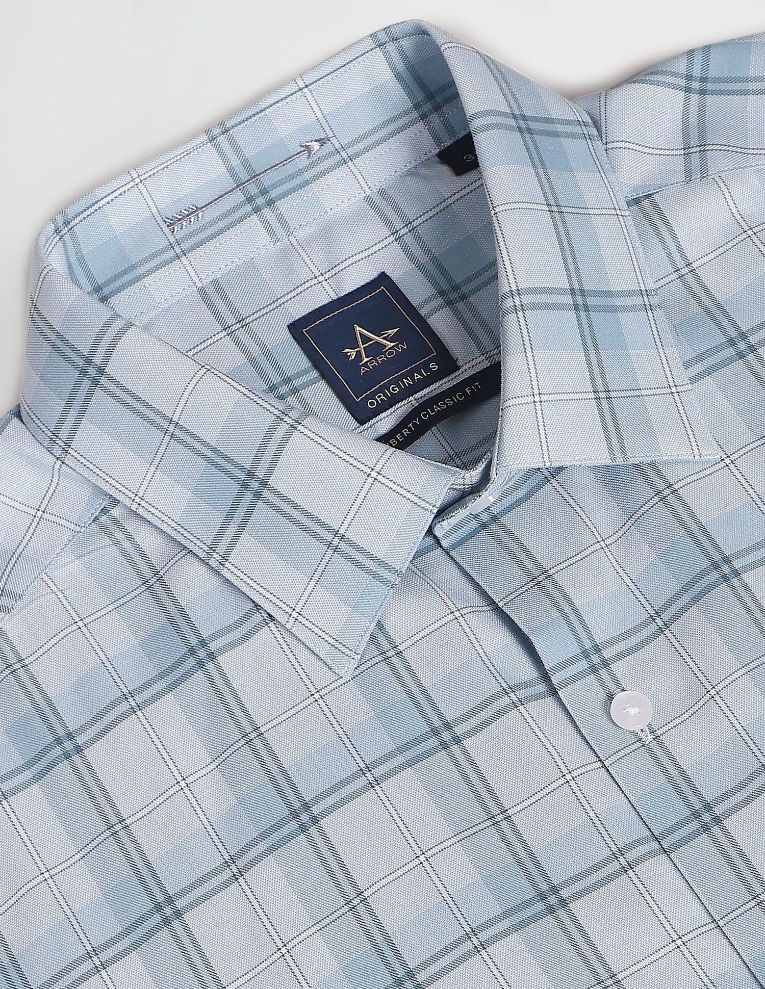 Arrow Tartan Check Twill Formal Shirt