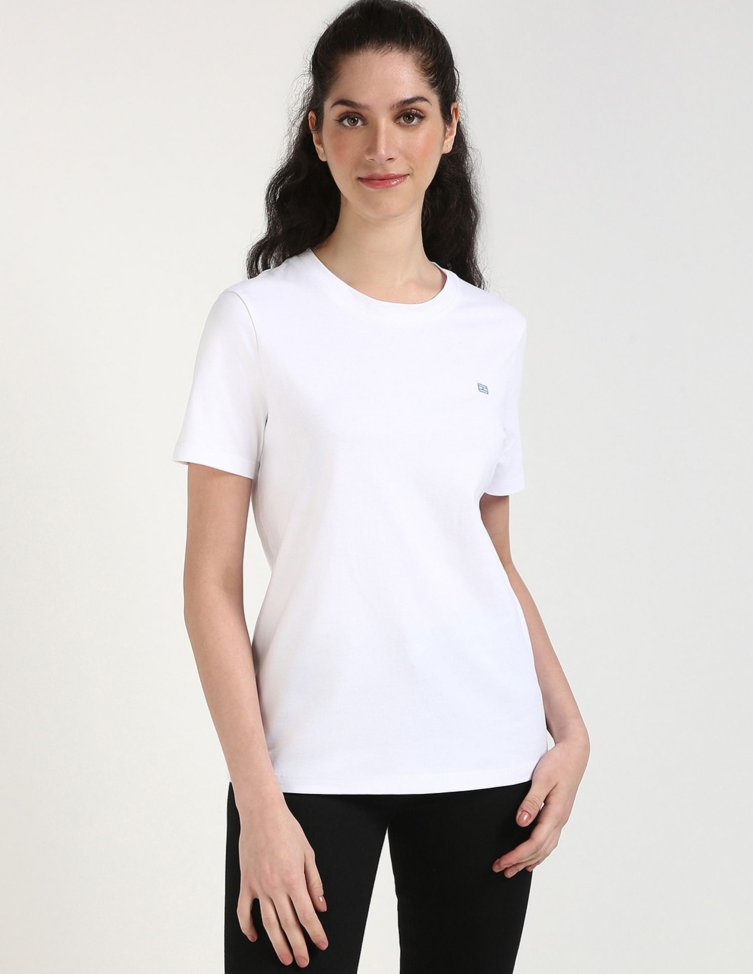 Tommy Hilfiger Solid Regular-Fit Cotton T-Shirt